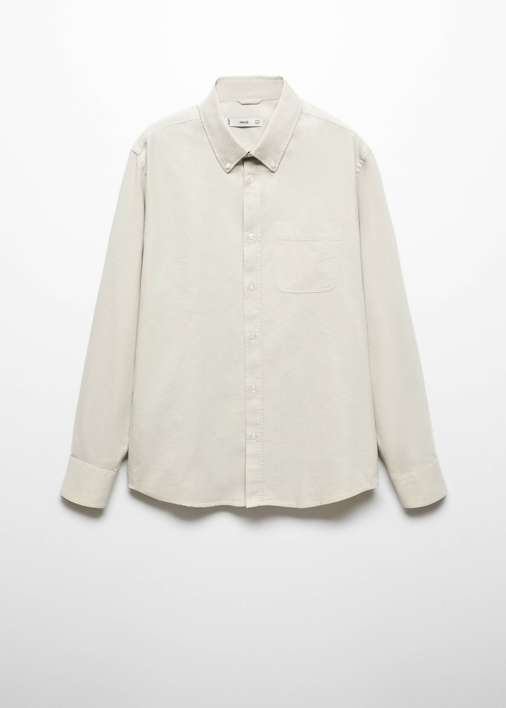 Regular fit Oxford cotton shirt - Article without model