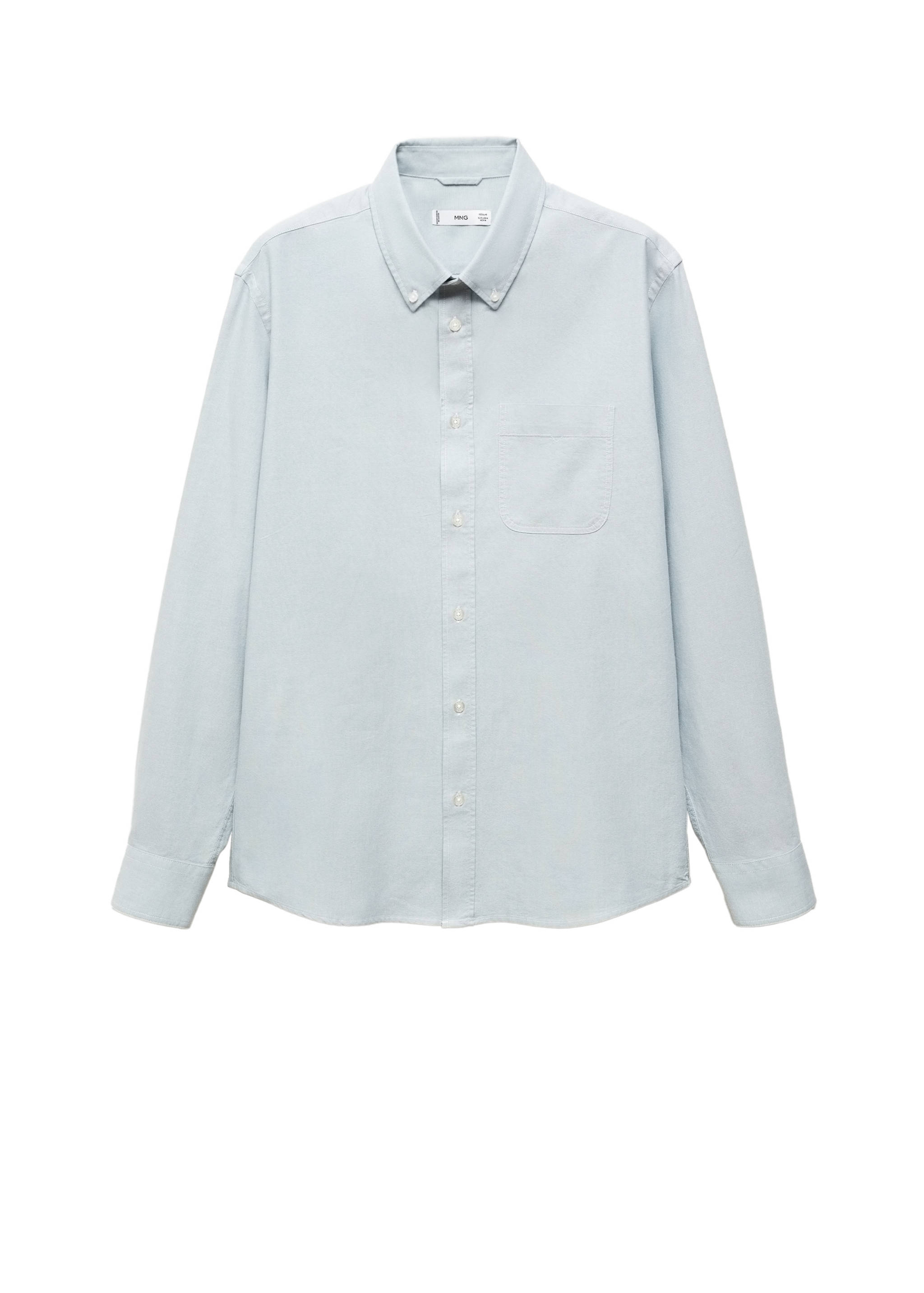 Regular fit Oxford cotton shirt - Details of the article 9