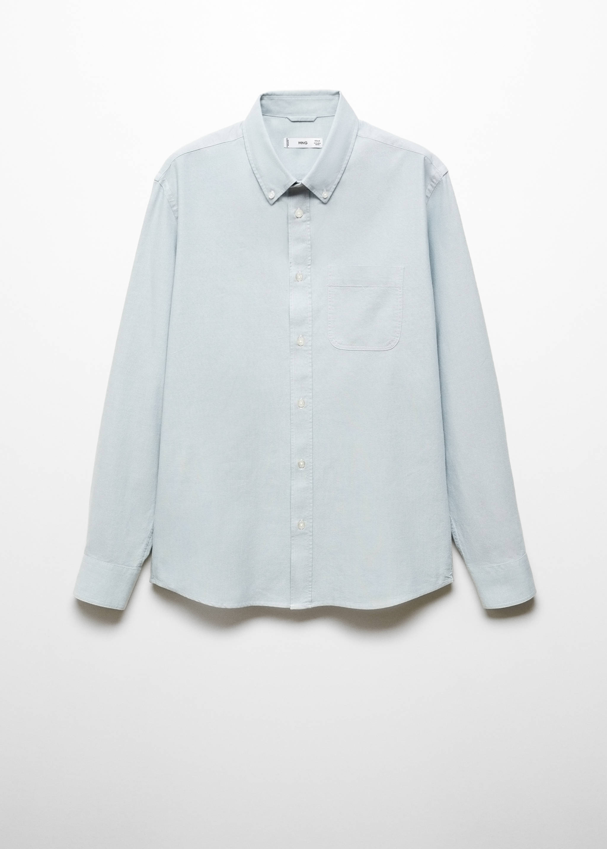 Camisa regular fit Oxford algodón - Artículo sin modelo
