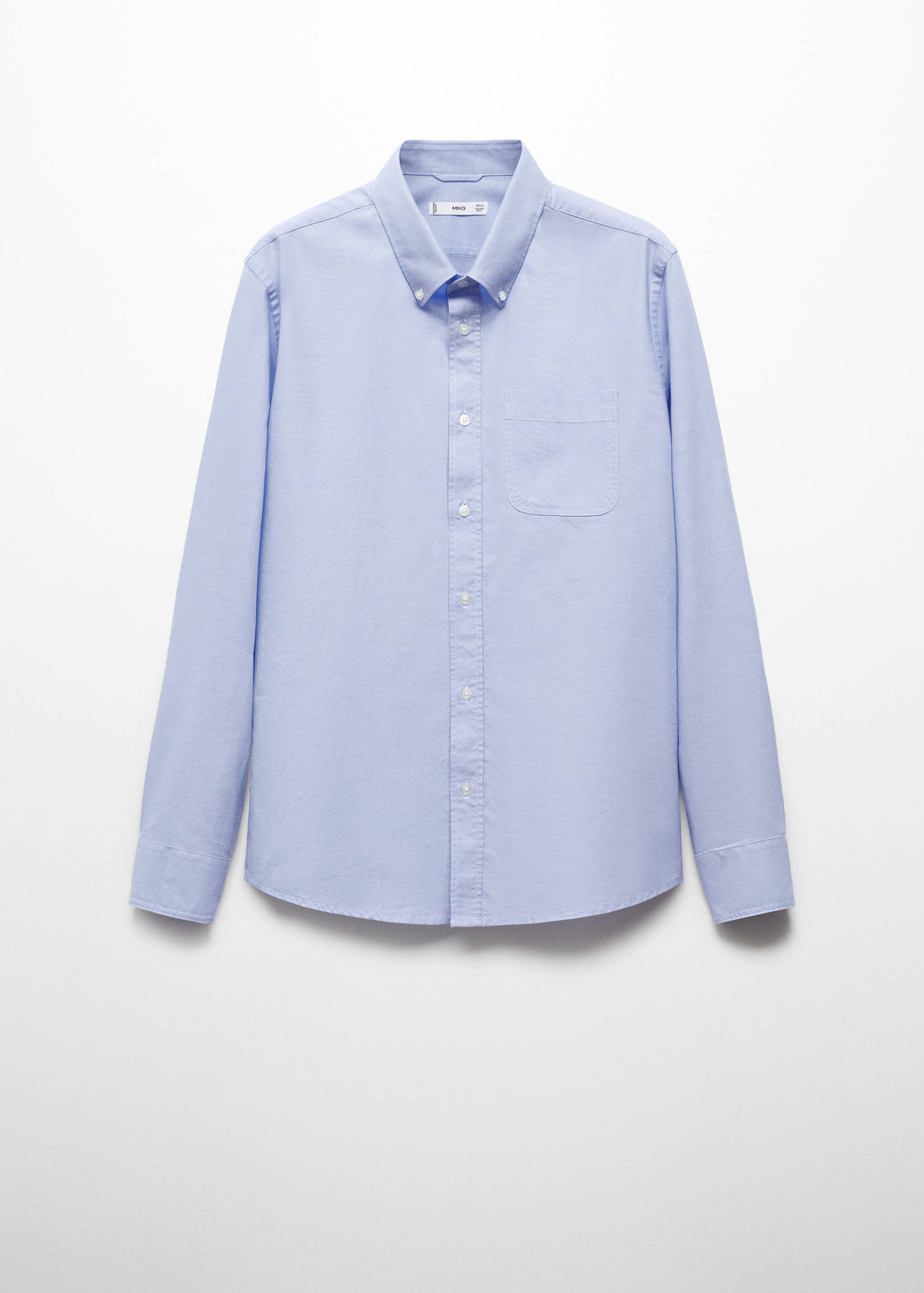 Chemise regular fit coton Oxford - Article sans modèle