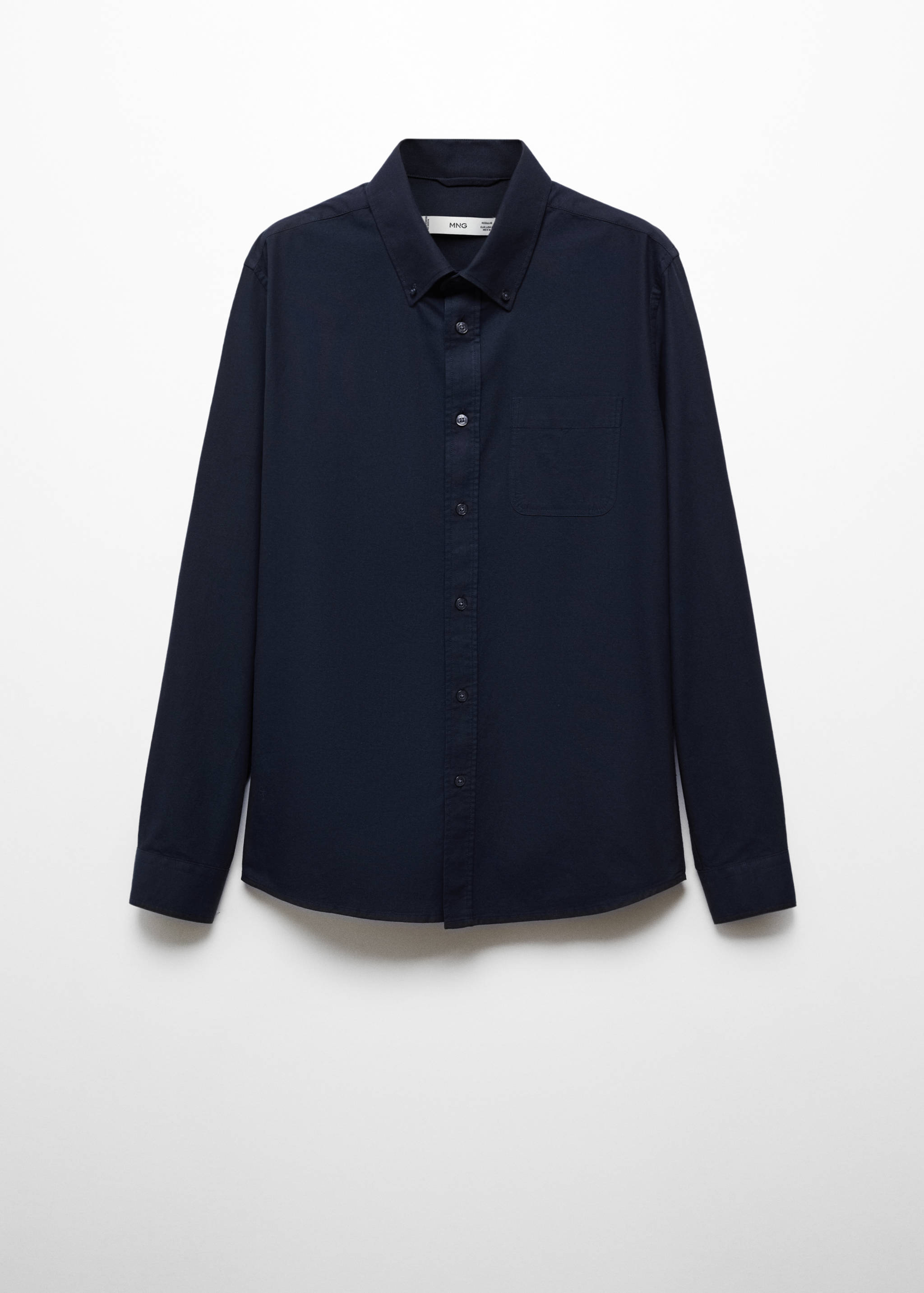 Regular fit Oxford cotton shirt - Article without model