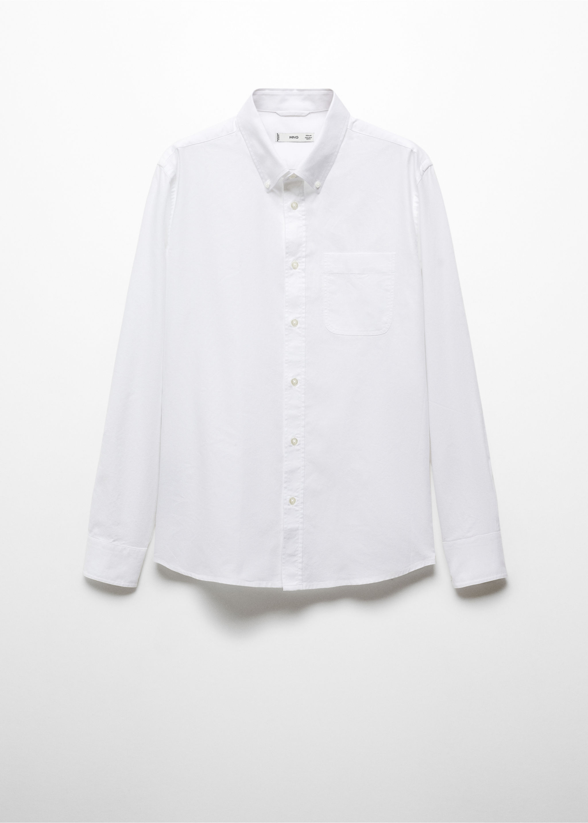 Chemise regular fit coton Oxford - Article sans modèle