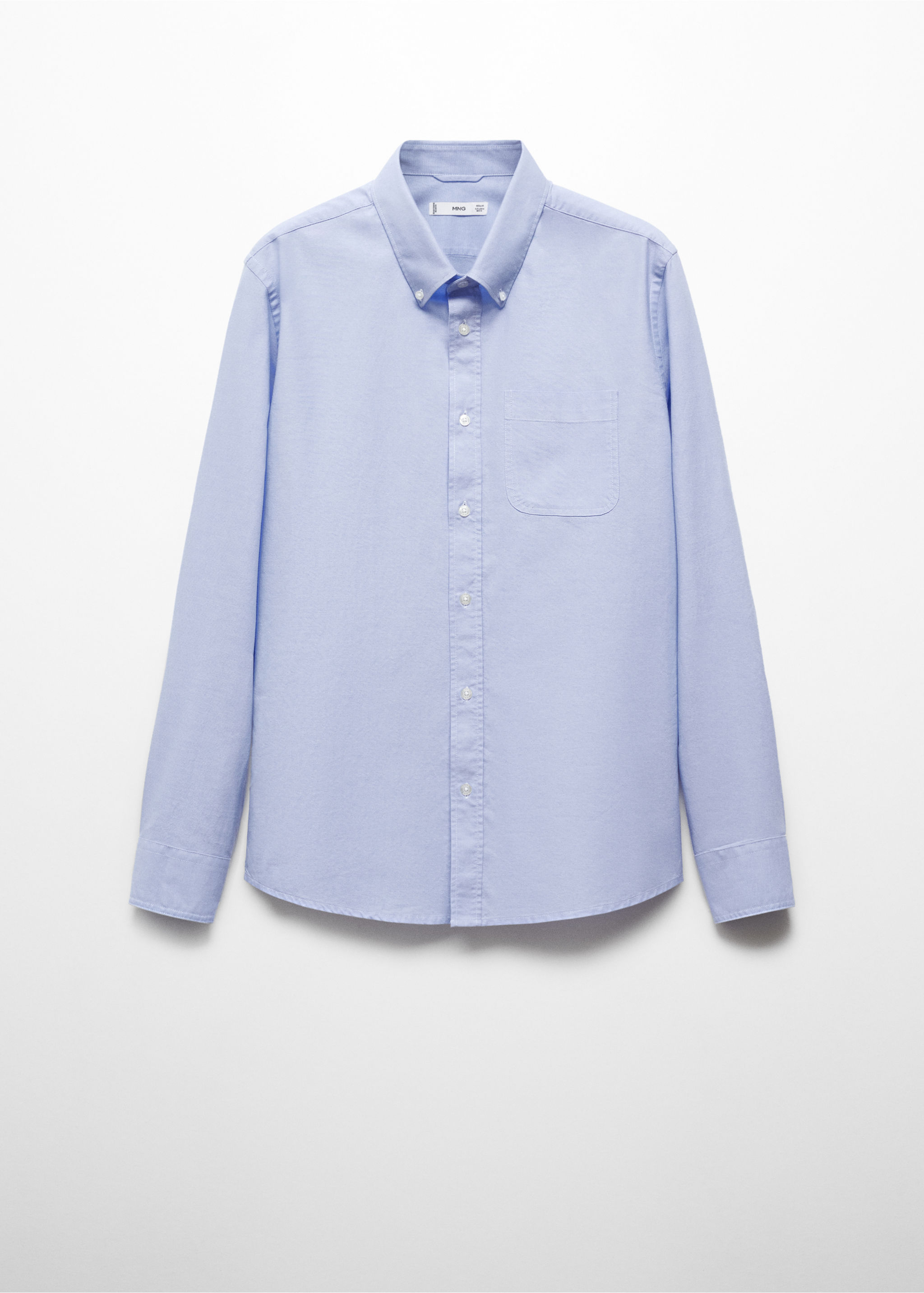 Chemise regular fit coton Oxford - Article sans modèle