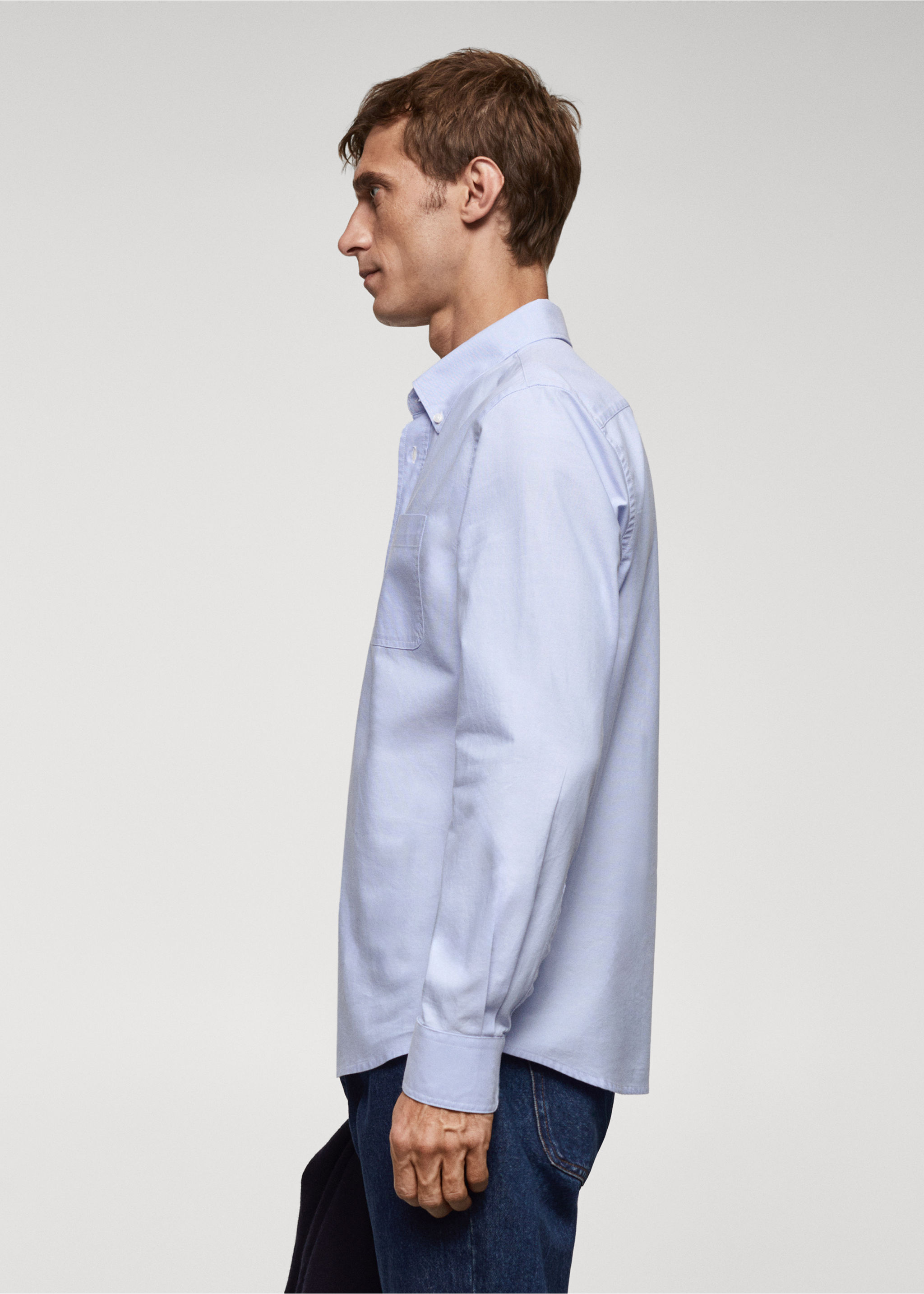 Chemise regular fit coton Oxford - Détail de l'article 2