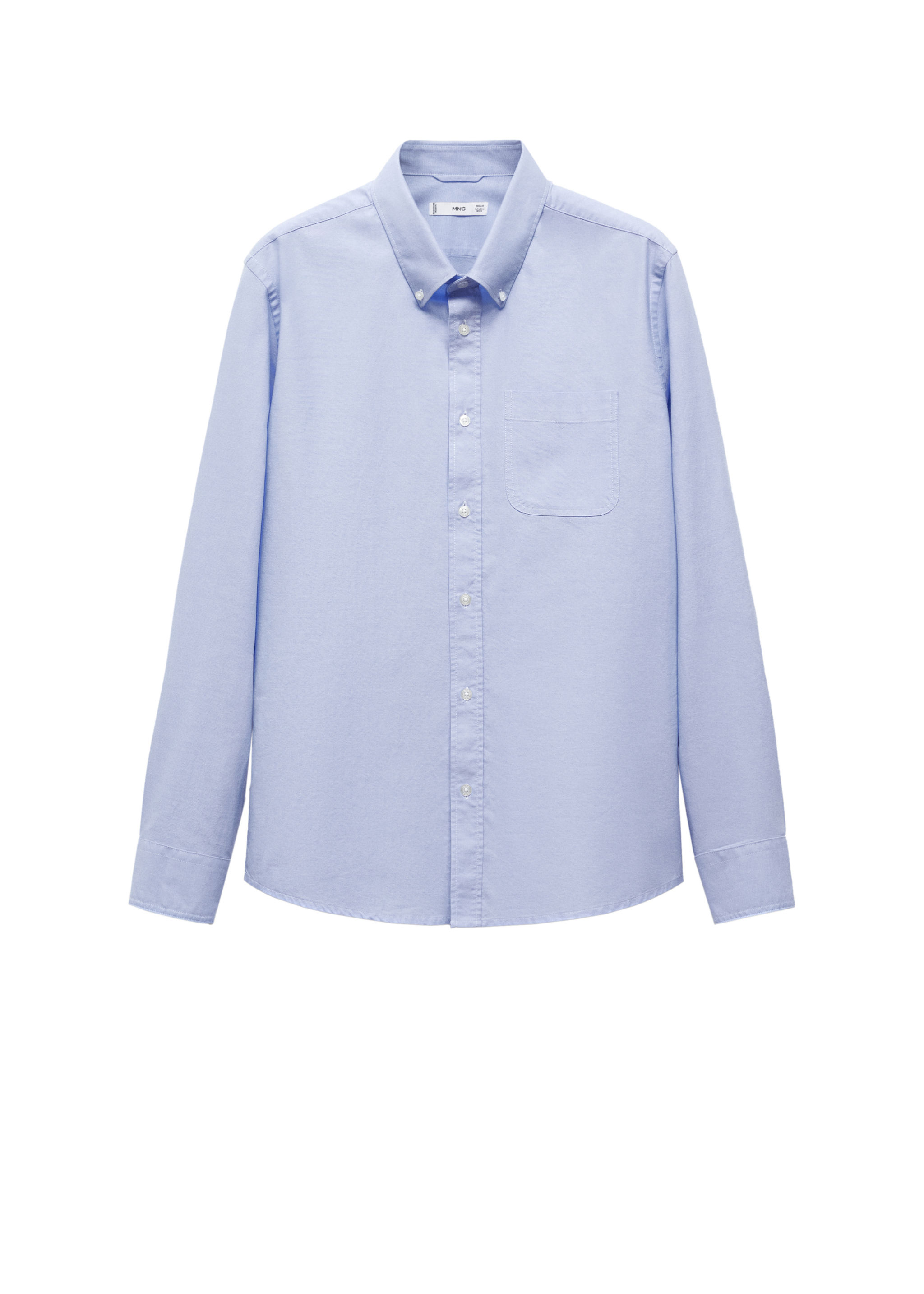 Regular fit Oxford cotton shirt - Details of the article 9