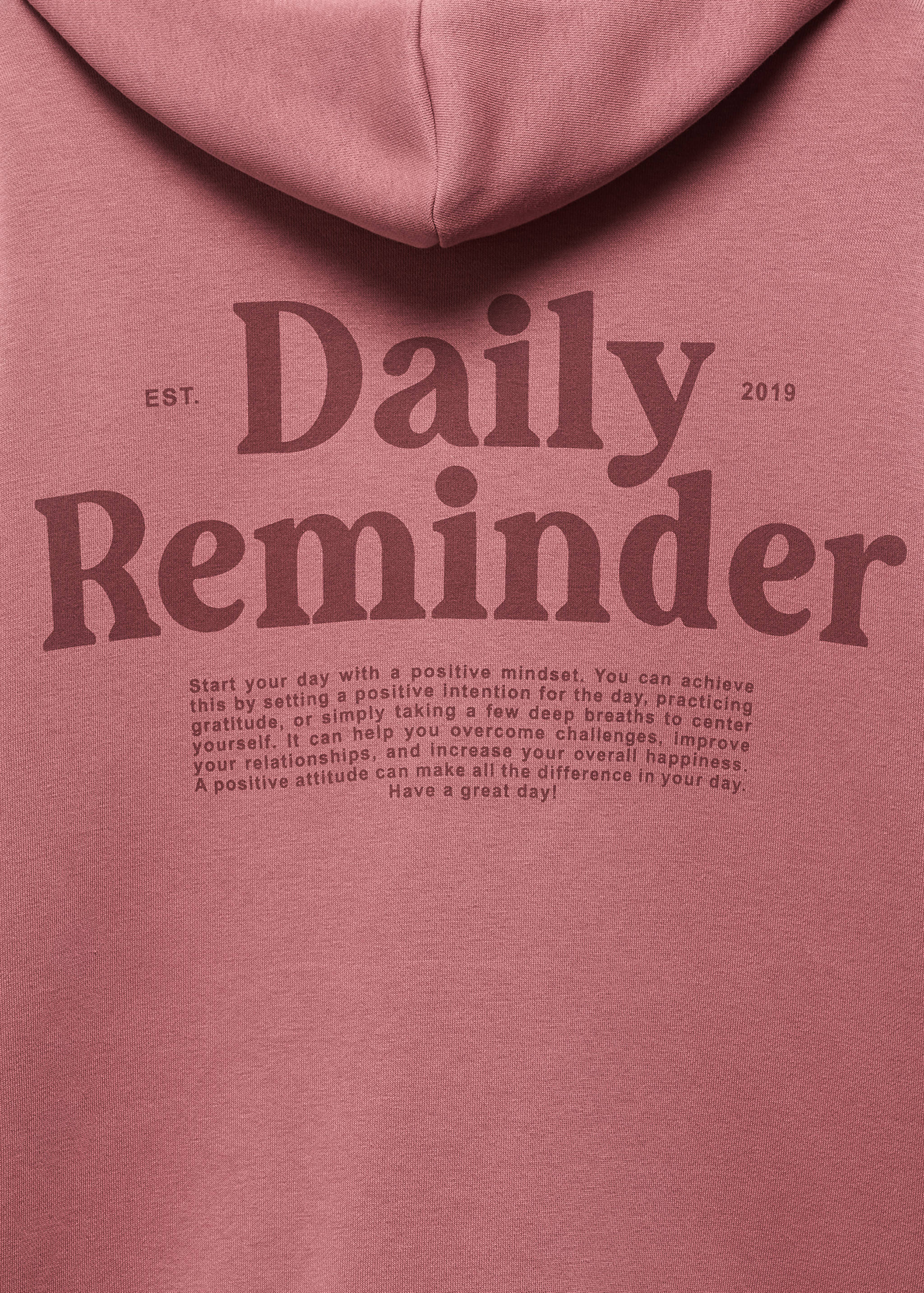 Cotton-blend message sweatshirt - Details of the article 8