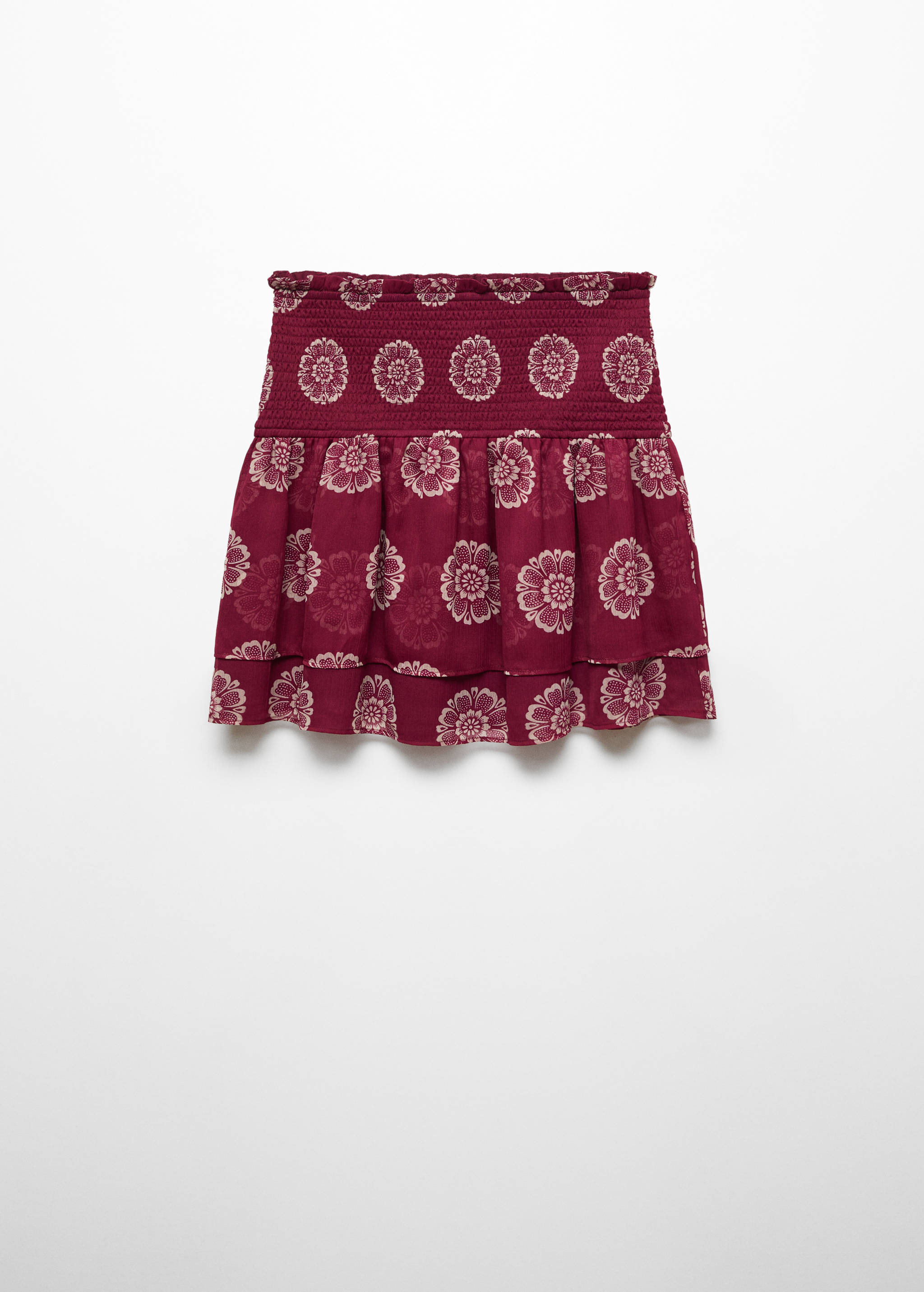 Printed ruffle skirt - Article without model