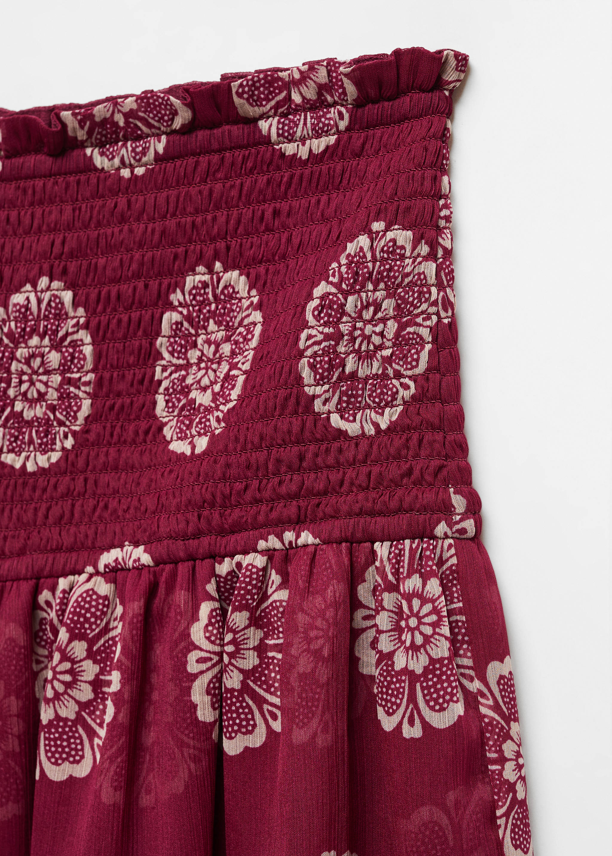 Printed ruffle skirt - Details of the article 8