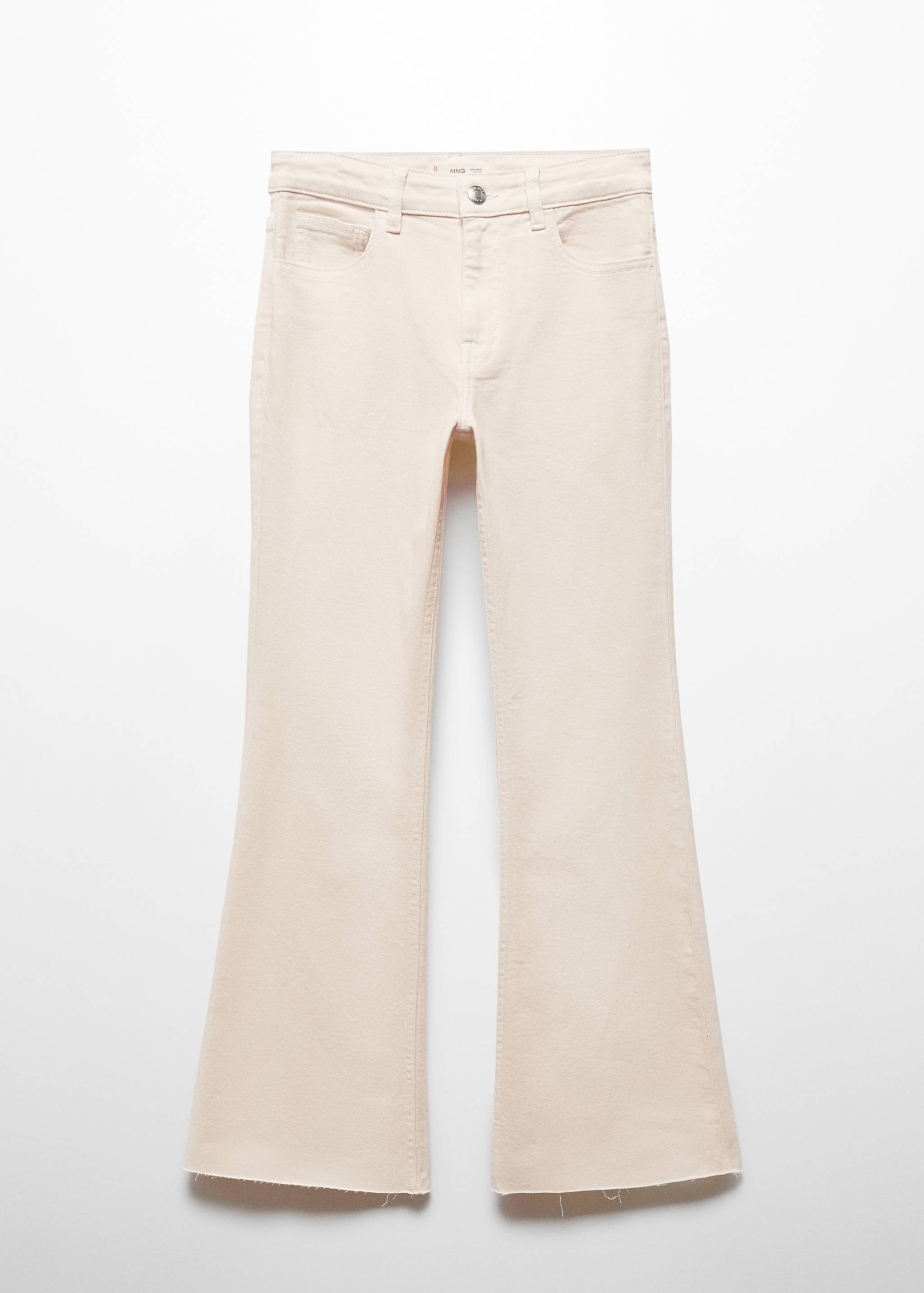 Kurze Flared-Jeans - Artikel ohne Model