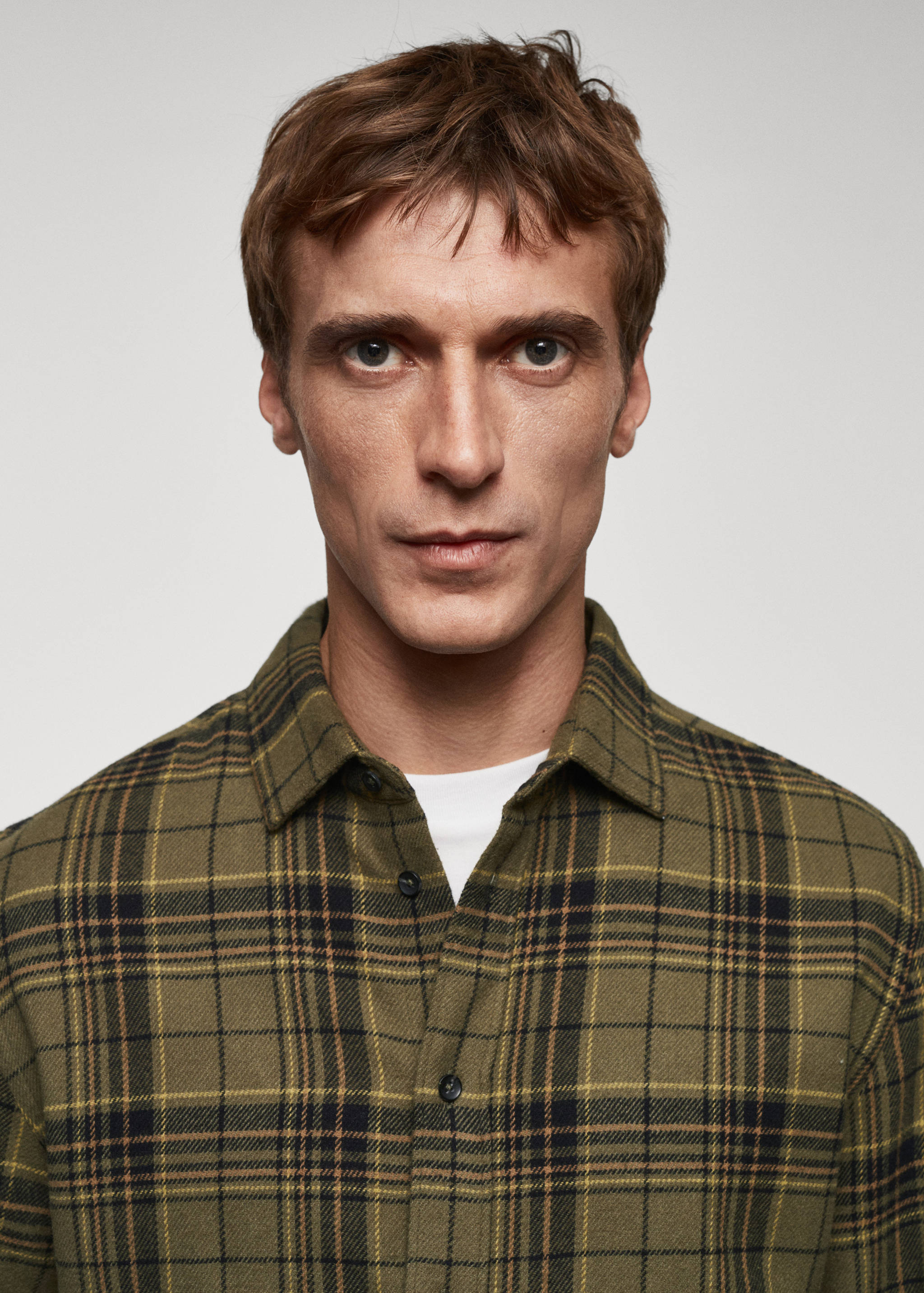 Chemise regular fit flanelle carreaux - Détail de l'article 1