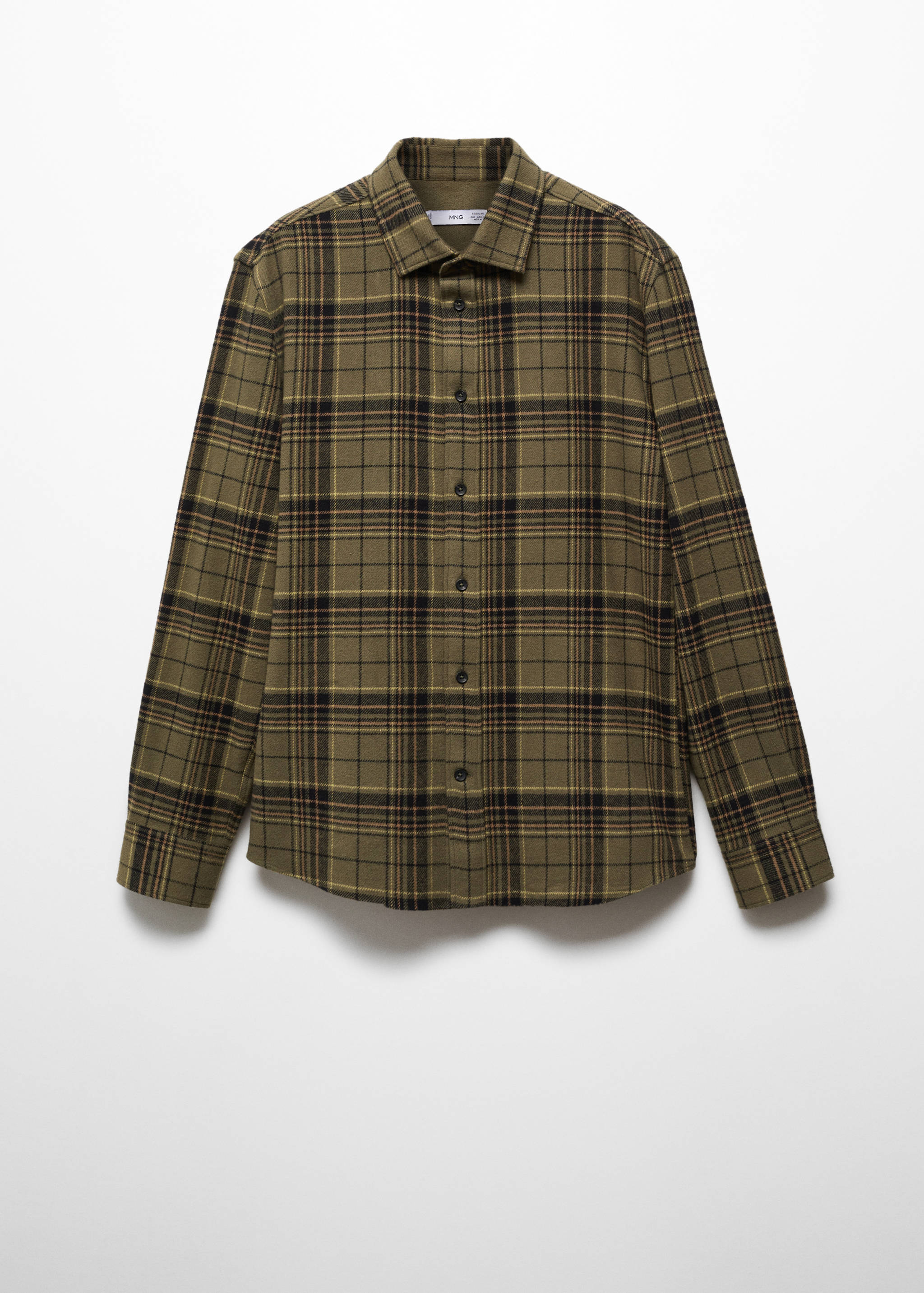 Chemise regular fit flanelle carreaux - Article sans modèle