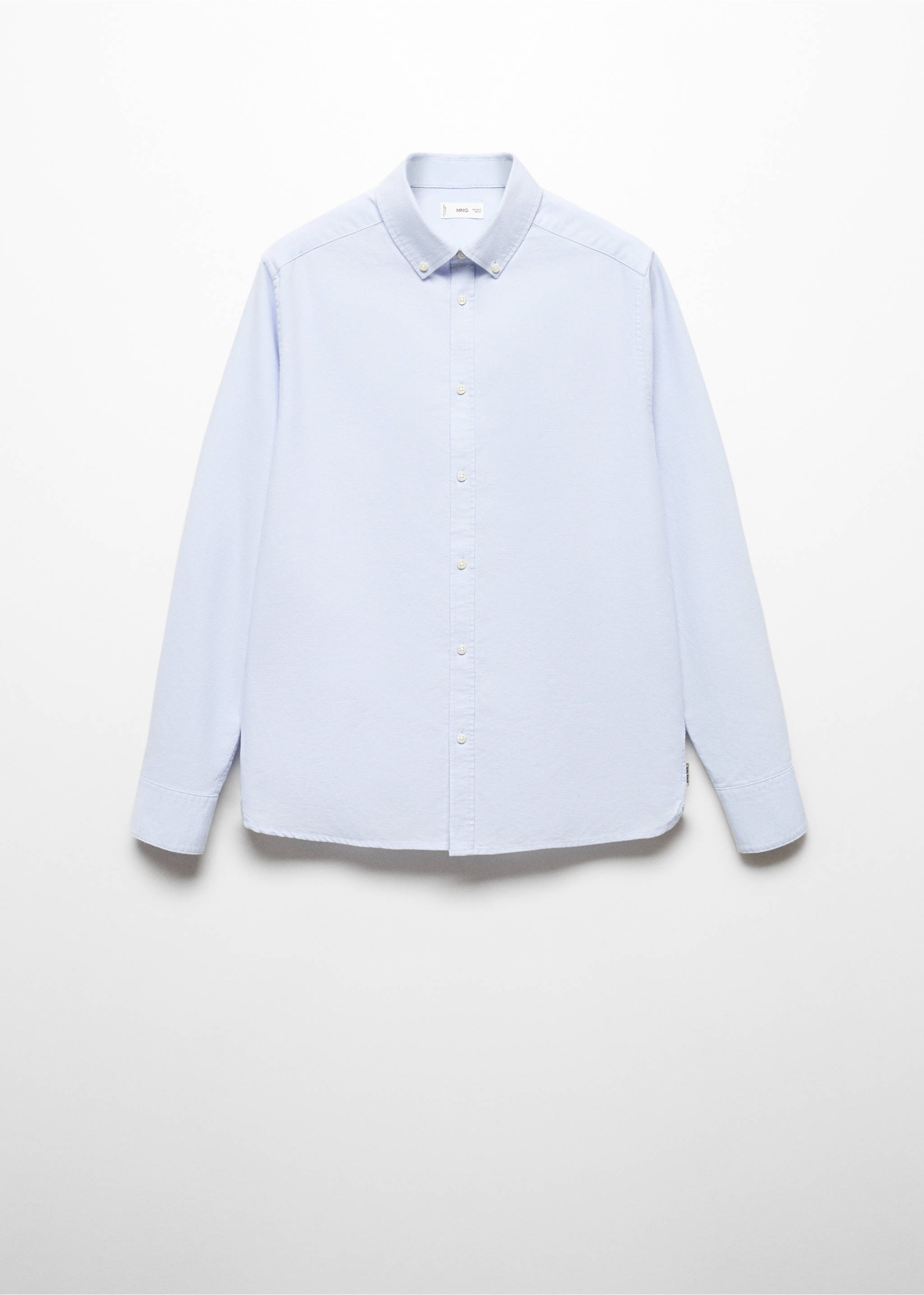 Chemise oxford unisexe - Article sans modèle, Bleu ciel. Ref: 67080649-00.