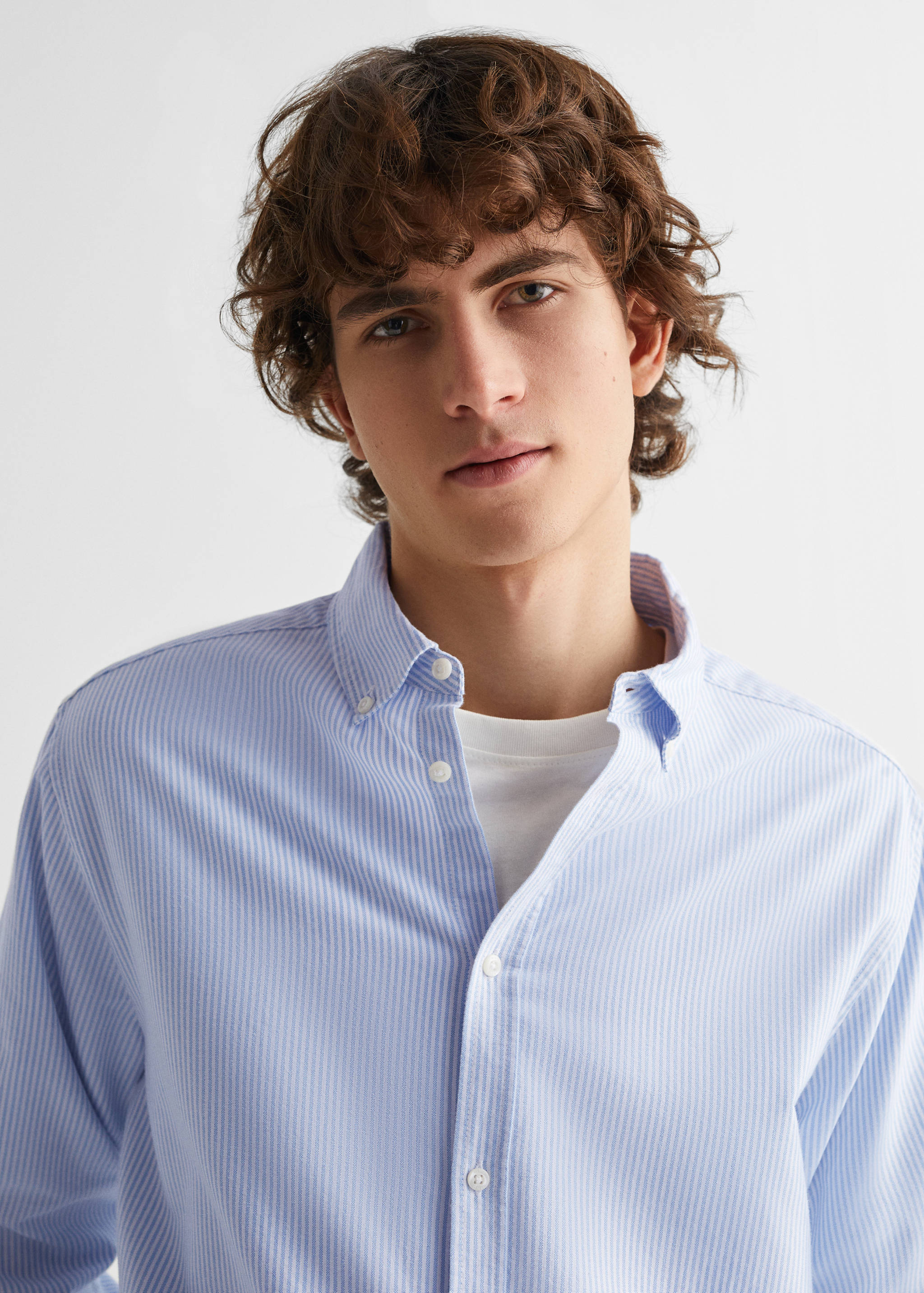 Oxfordskjorta unisex - Detaljer om artikeln 1