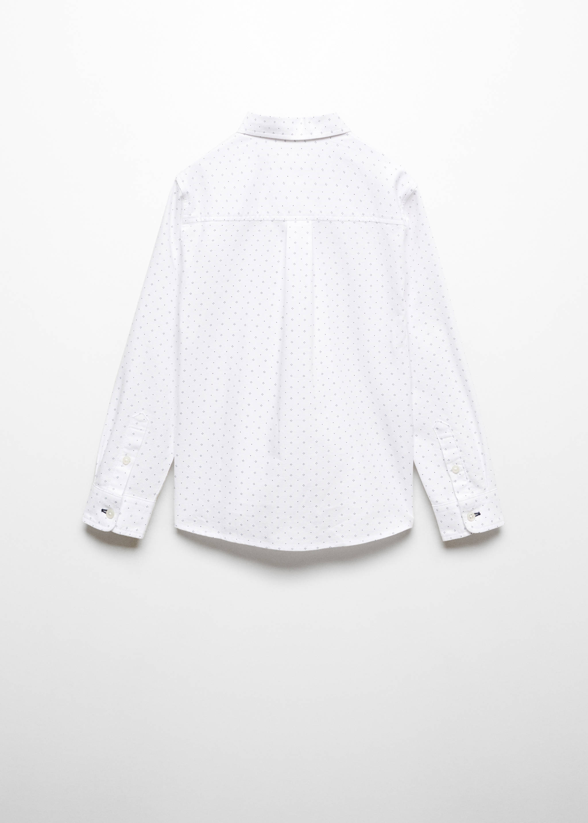 Chemise oxford imprimée - Verso de l’article