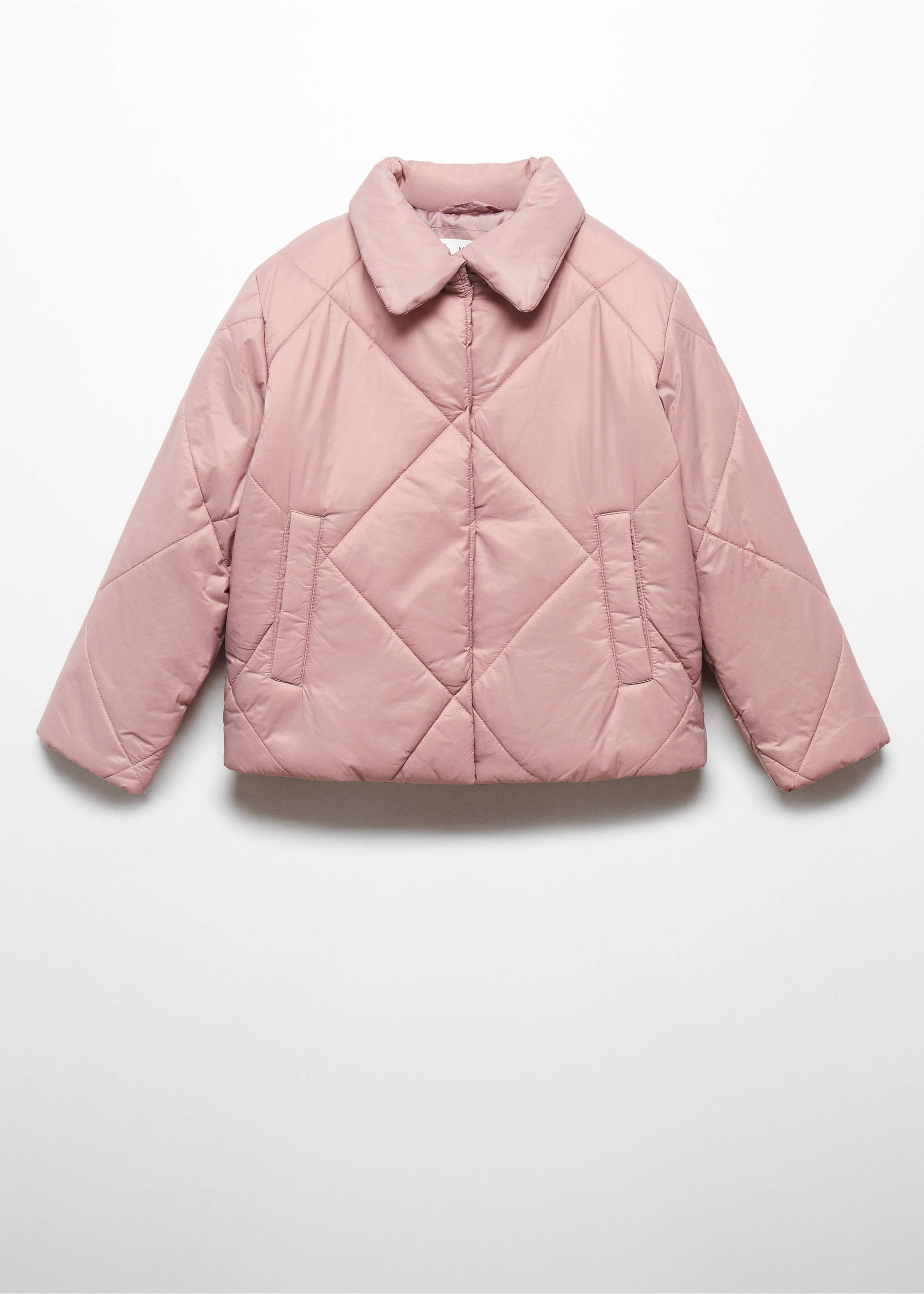 Quilted jacket - Article without model, Pink. Ref: 67080656-00.