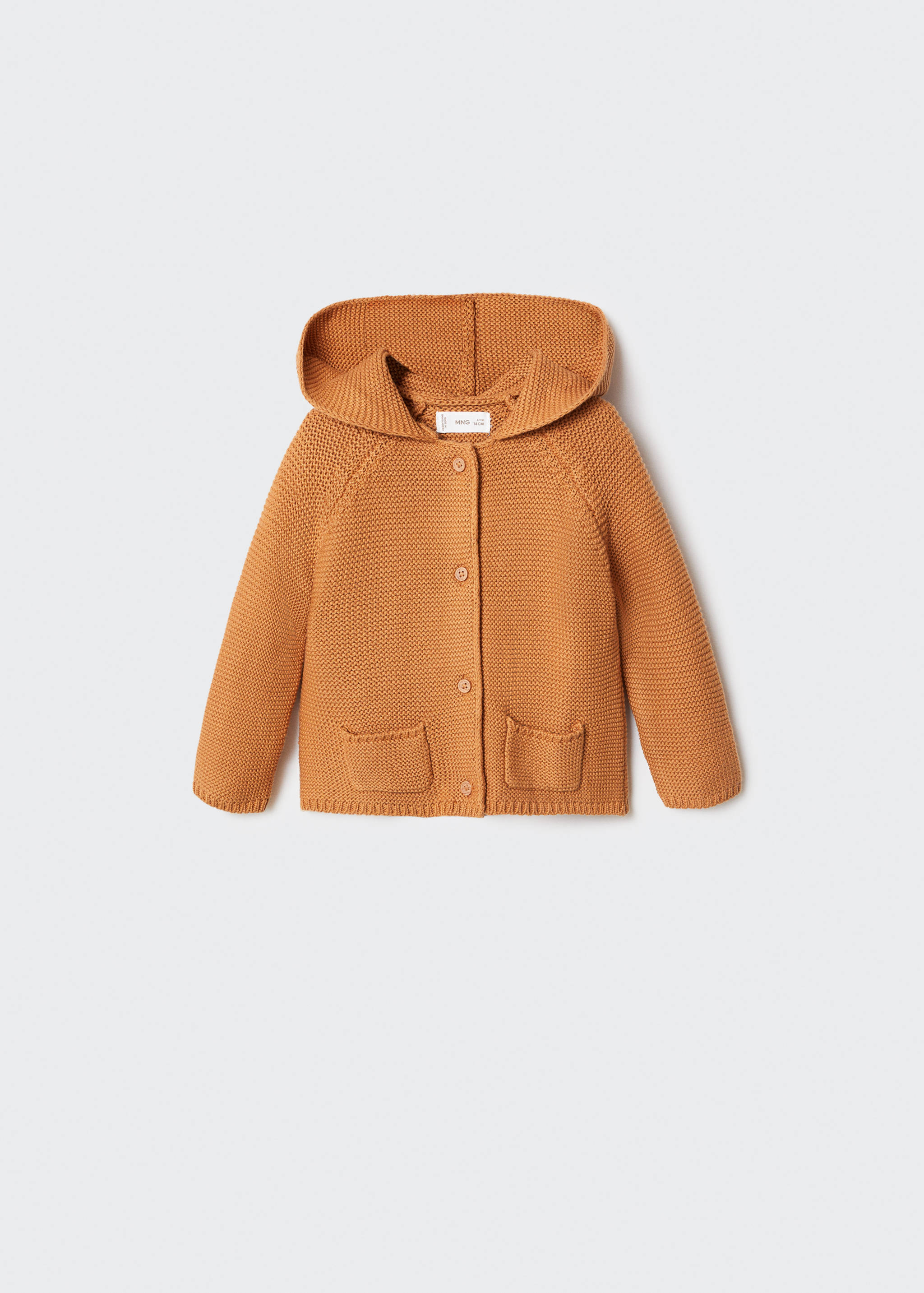 Cardigan maille à capuche - Article sans modèle