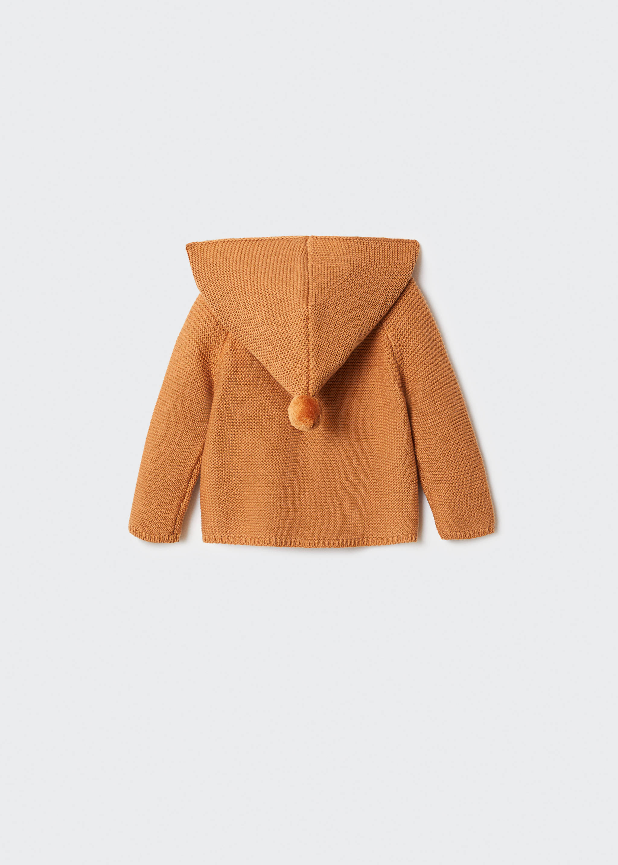 Cardigan maille à capuche - Verso de l’article