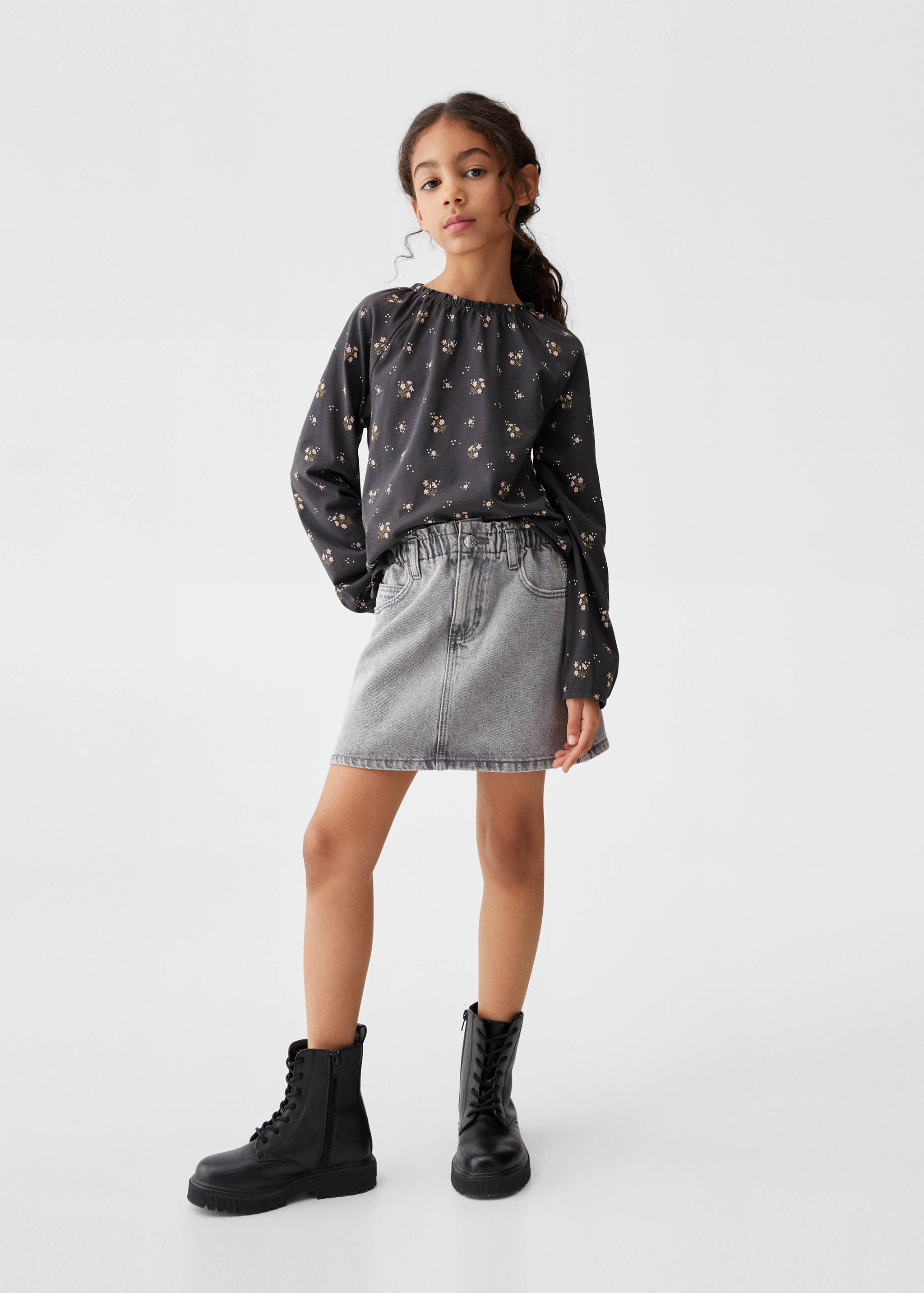 Printed long sleeve t-shirt - General plane