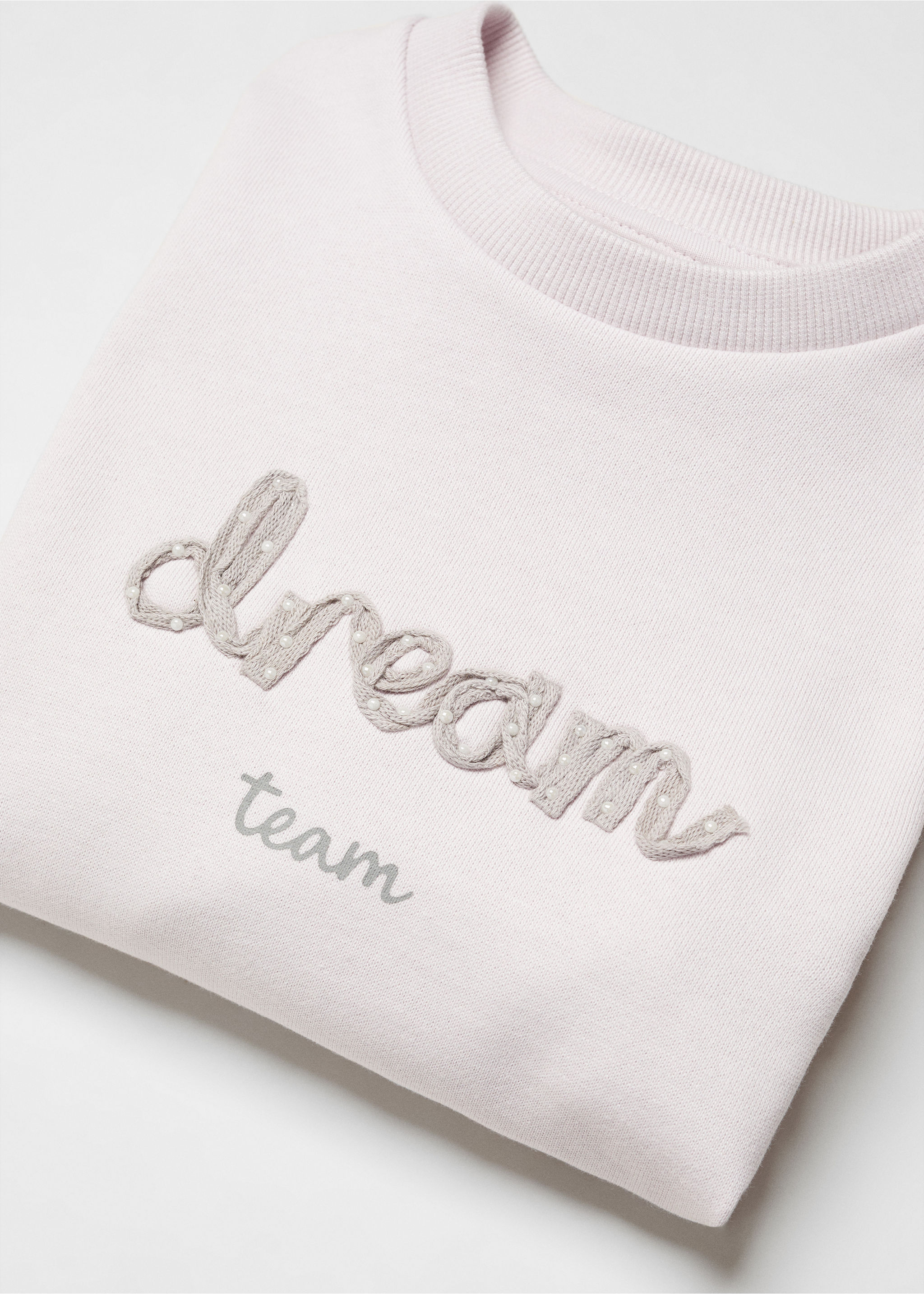 Embroidered message sweatshirt - Details of the article 8
