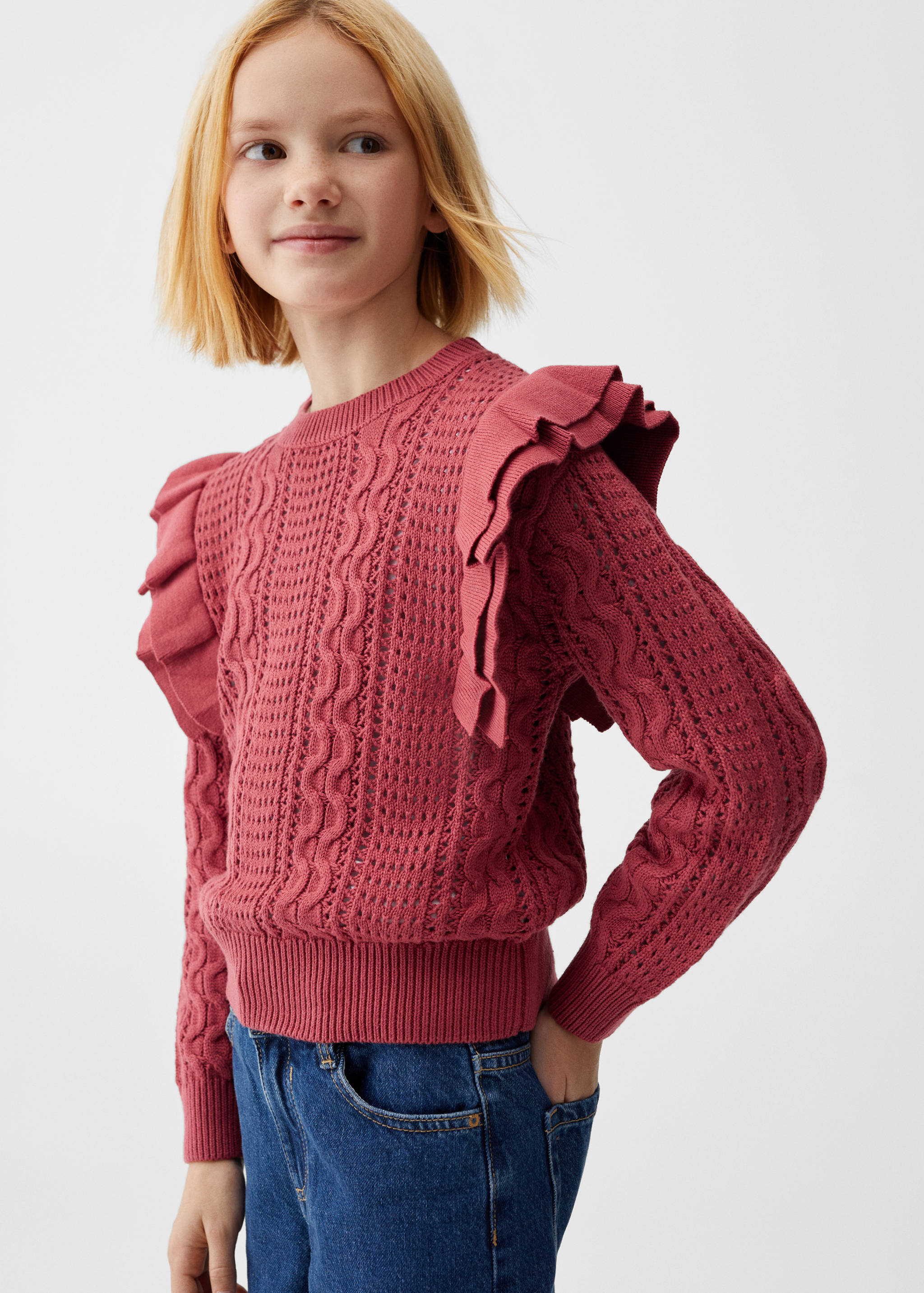 Jersey punto calado - Plano medio