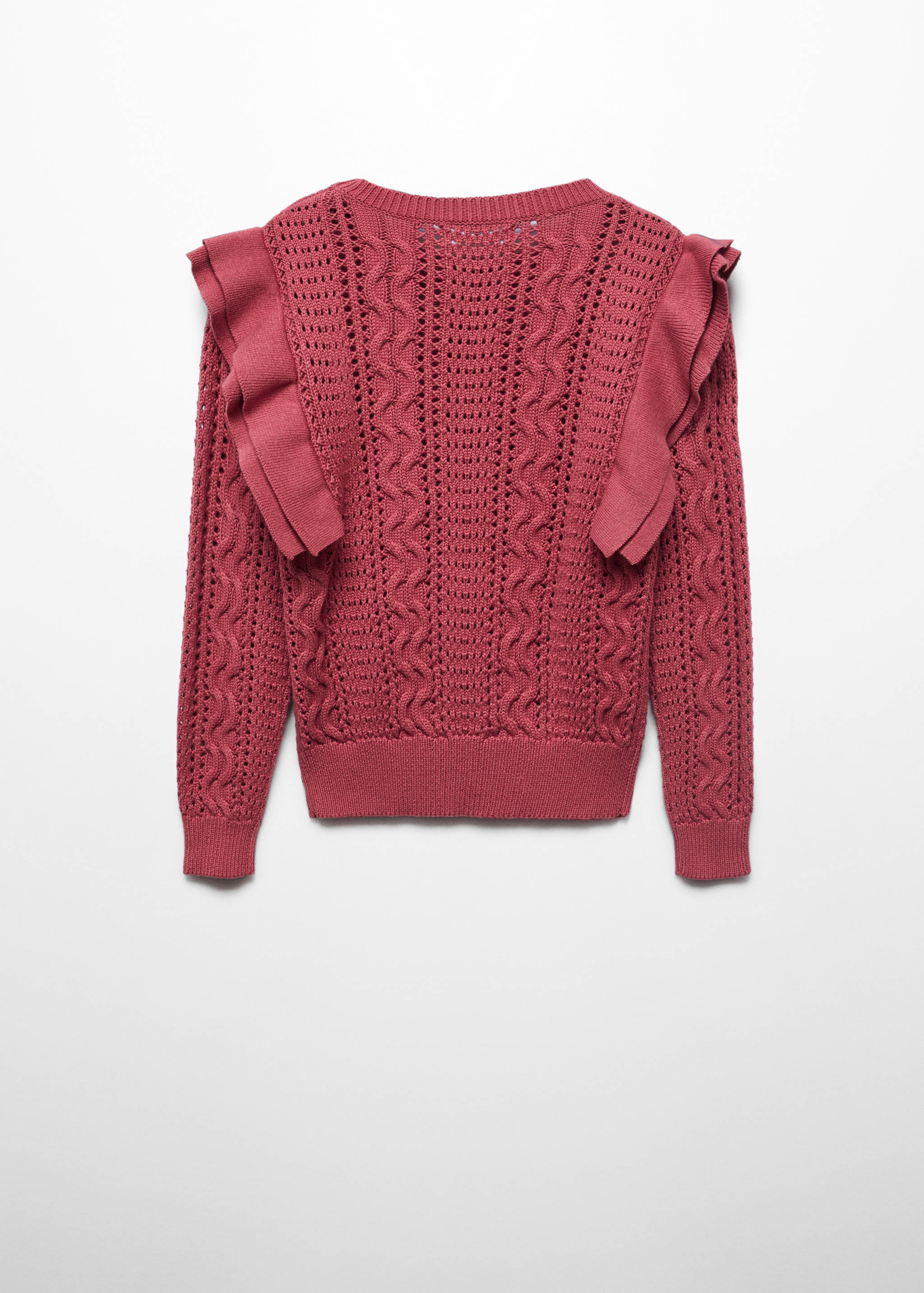 Jersey punto calado - Reverso del artículo