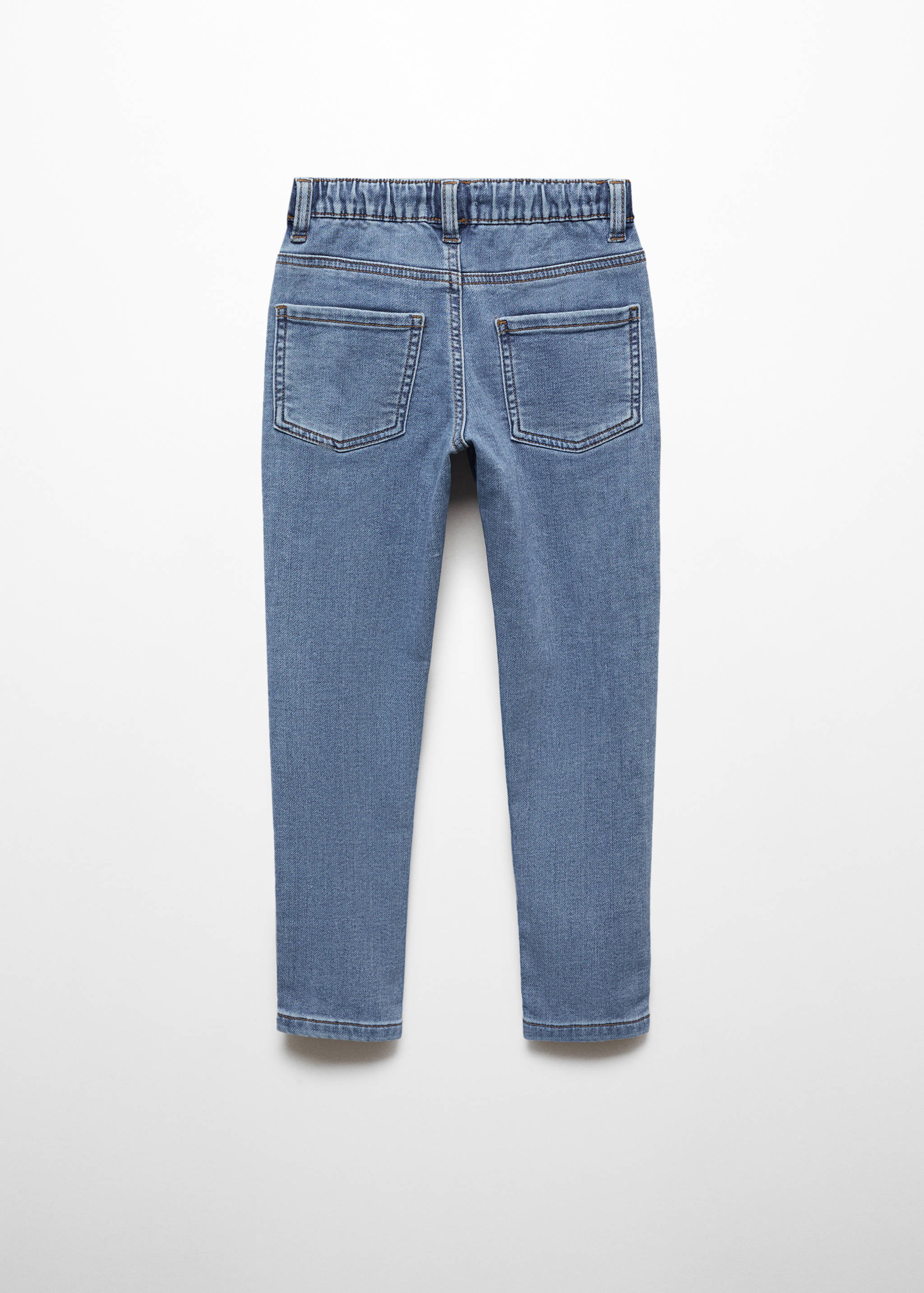 Drawstring waist jeans - Reverse of the article