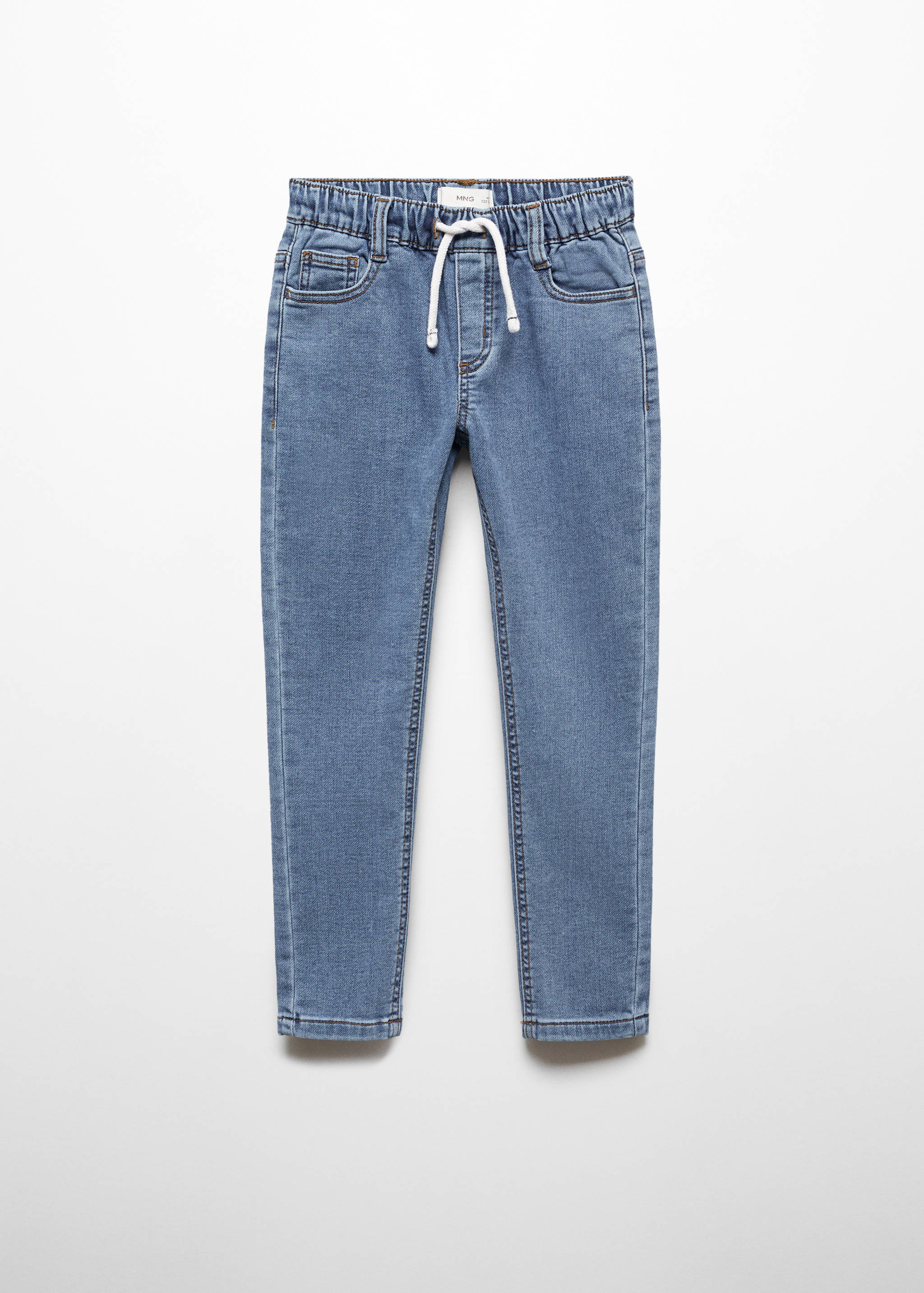 Drawstring waist jeans - Article without model