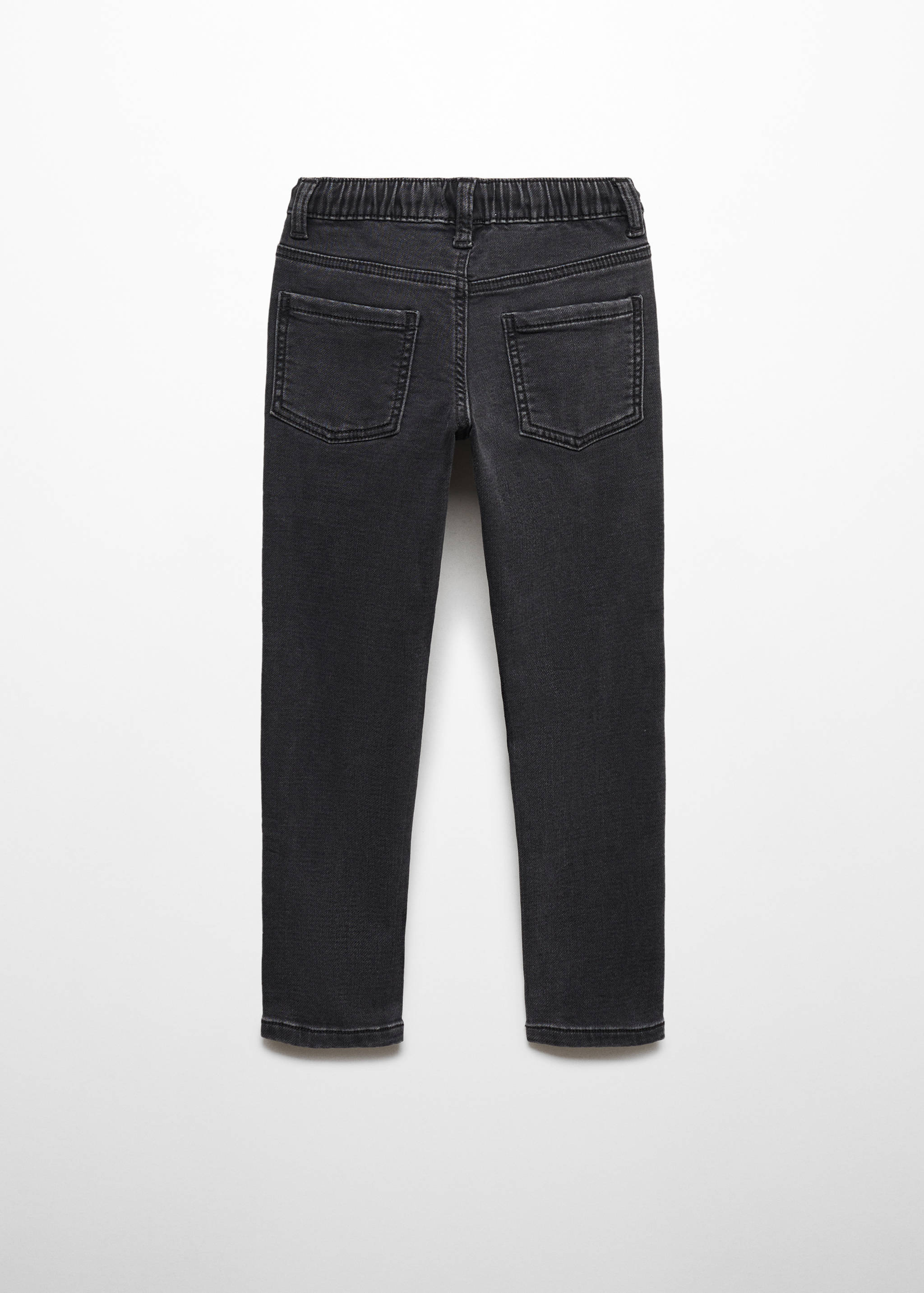 Drawstring waist jeans - Reverse of the article