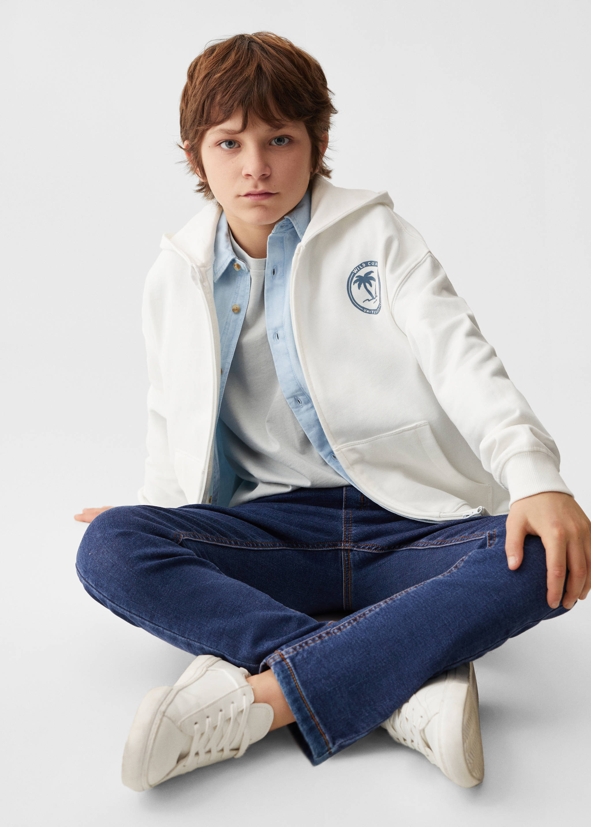 Drawstring waist jeans - Details of the article 2