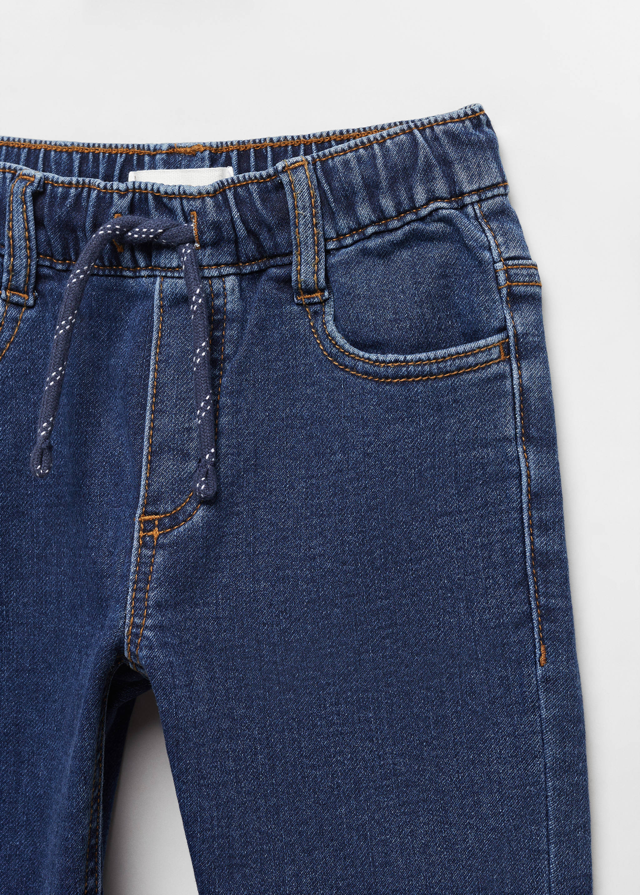 Drawstring waist jeans - Details of the article 8