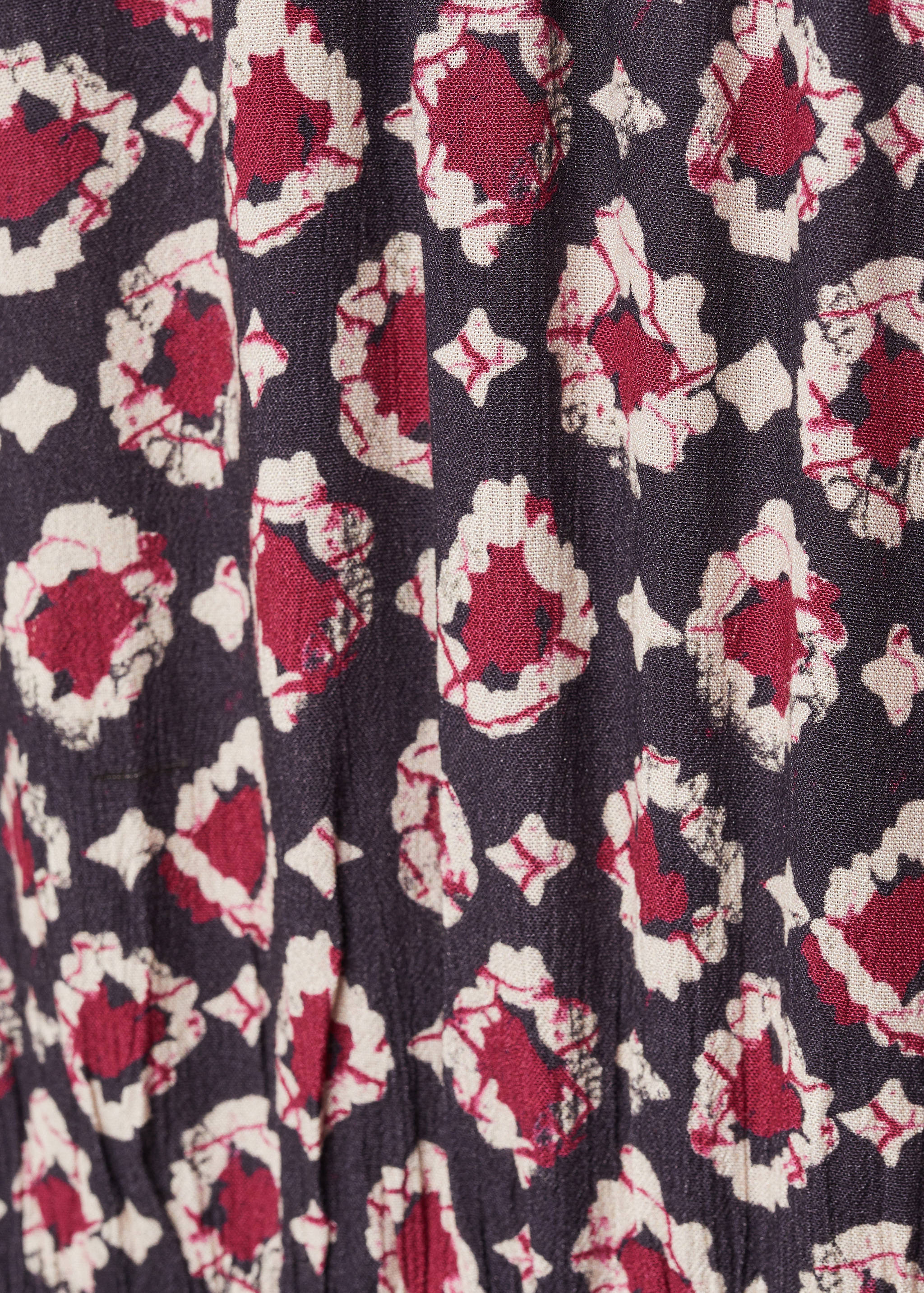 Printed asymmetrical dress - Details of the article 8