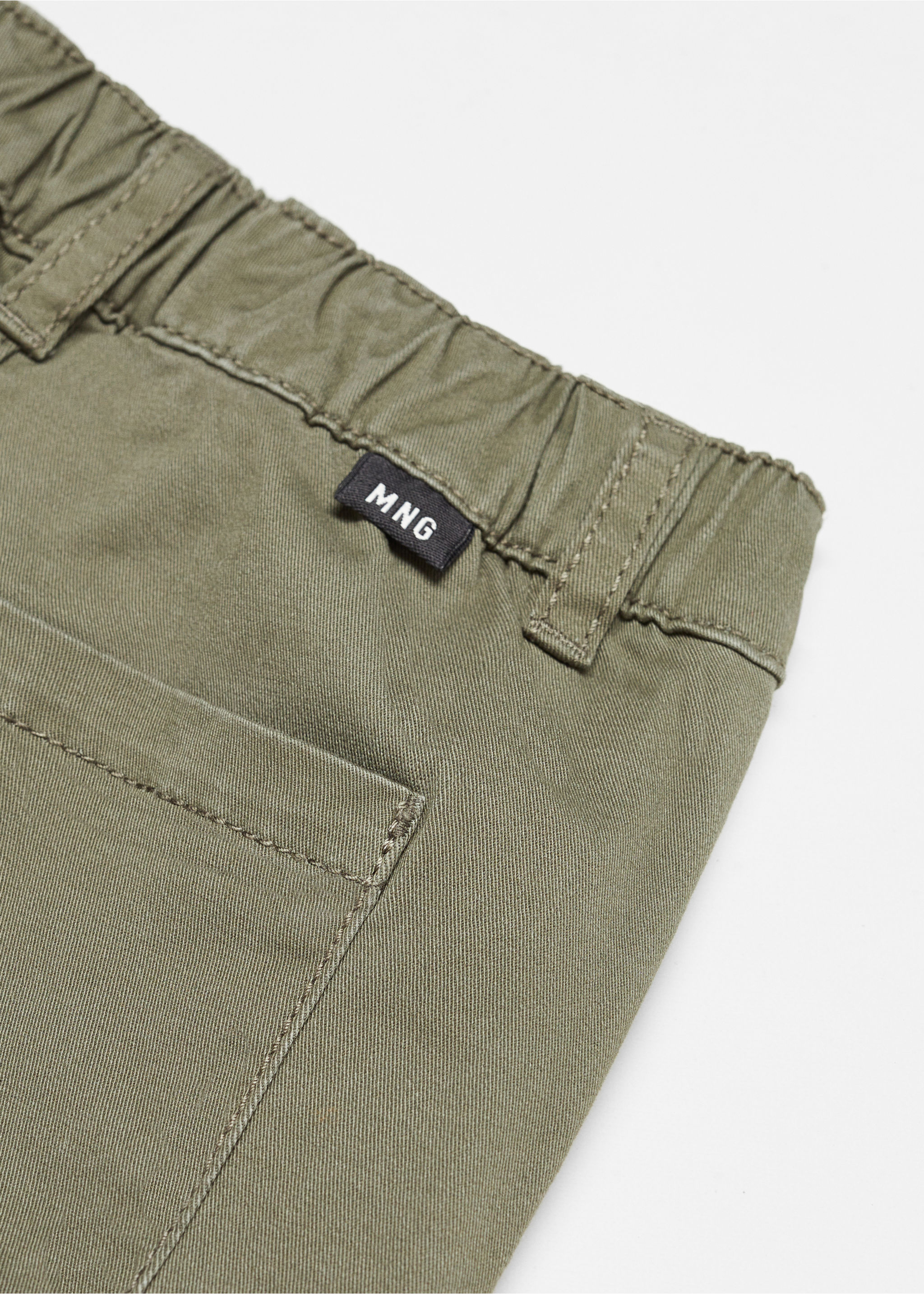 Cotton cargo trousers - Details of the article 0