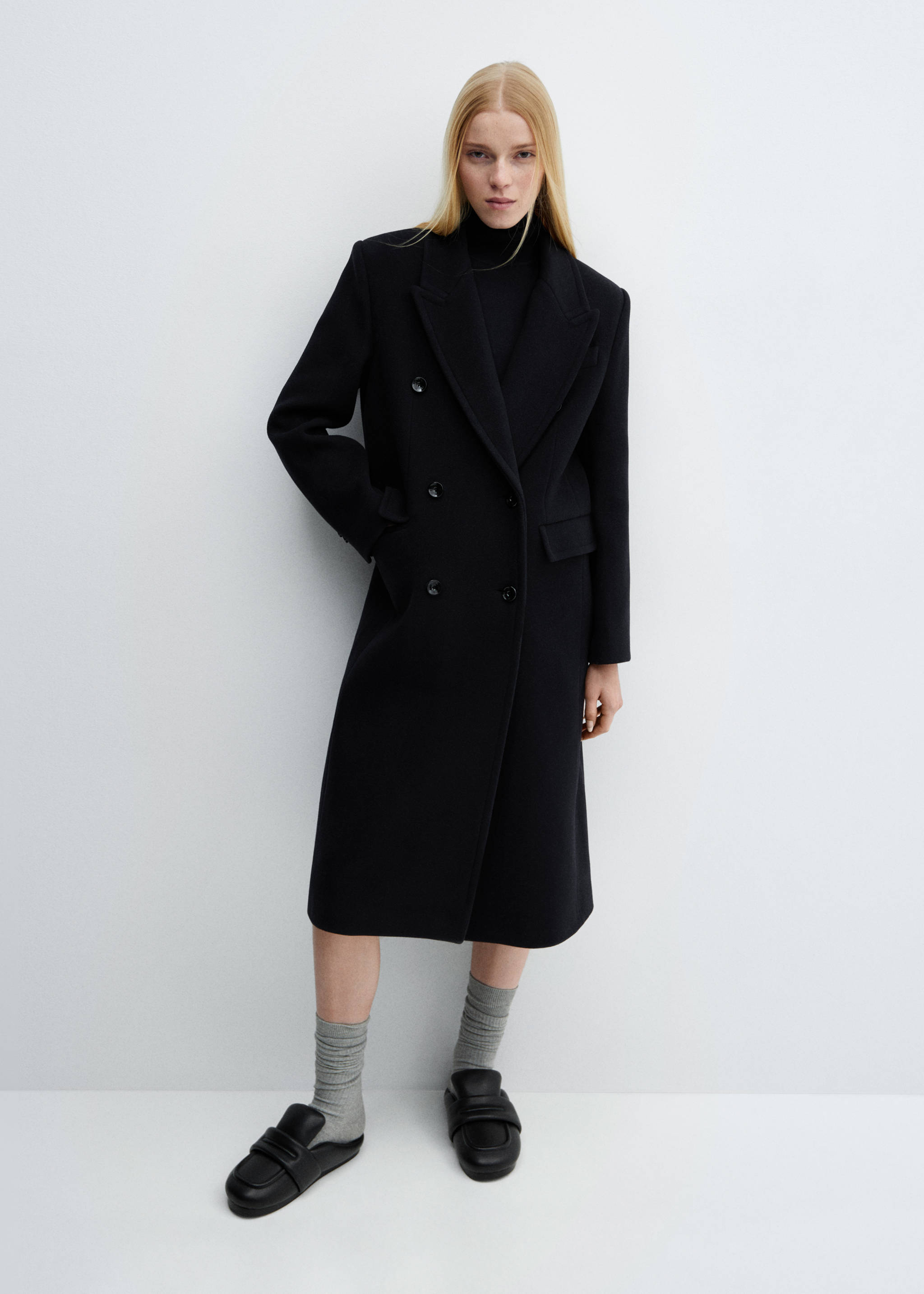 Mocasín acolchado destalonado - Plano general