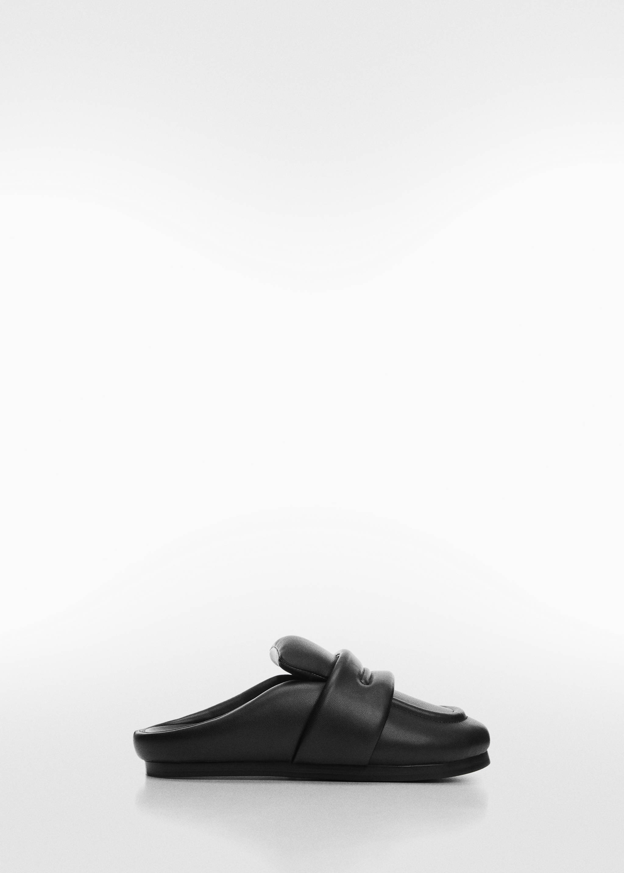 Mocasín acolchado destalonado - Artículo sin modelo