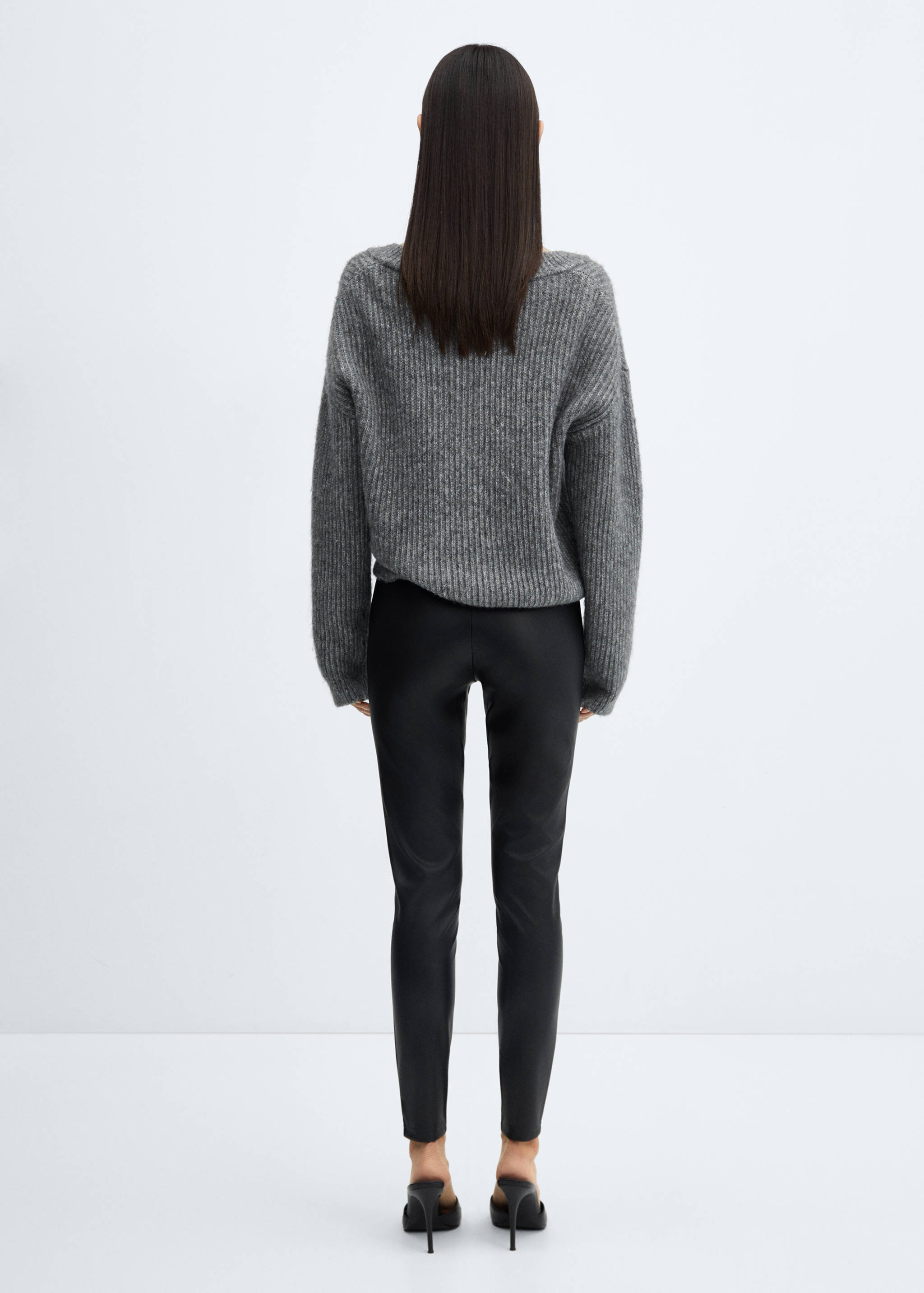 Leggings simili-cuir - Verso de l’article