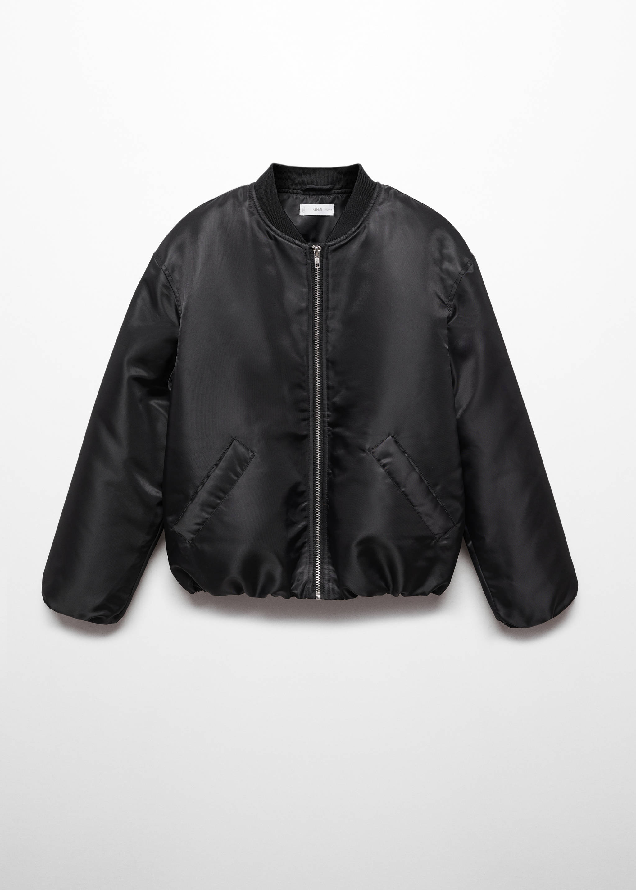 Bomber jacket with zip - Article without model