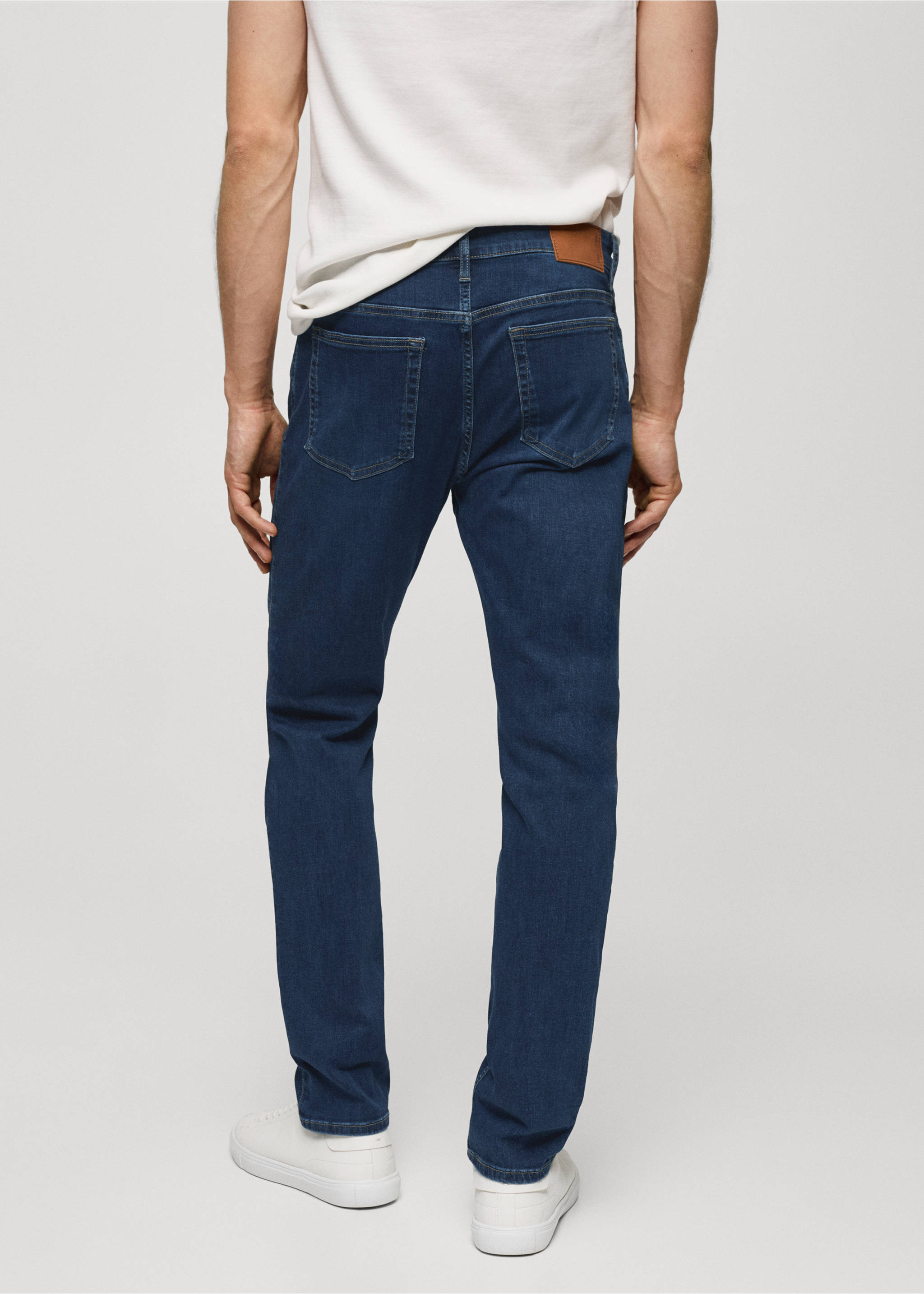 Slim fit Ultra Soft Touch Patrick jeans - Reverse of the article, Dark Blue. Ref: 67082919-00.