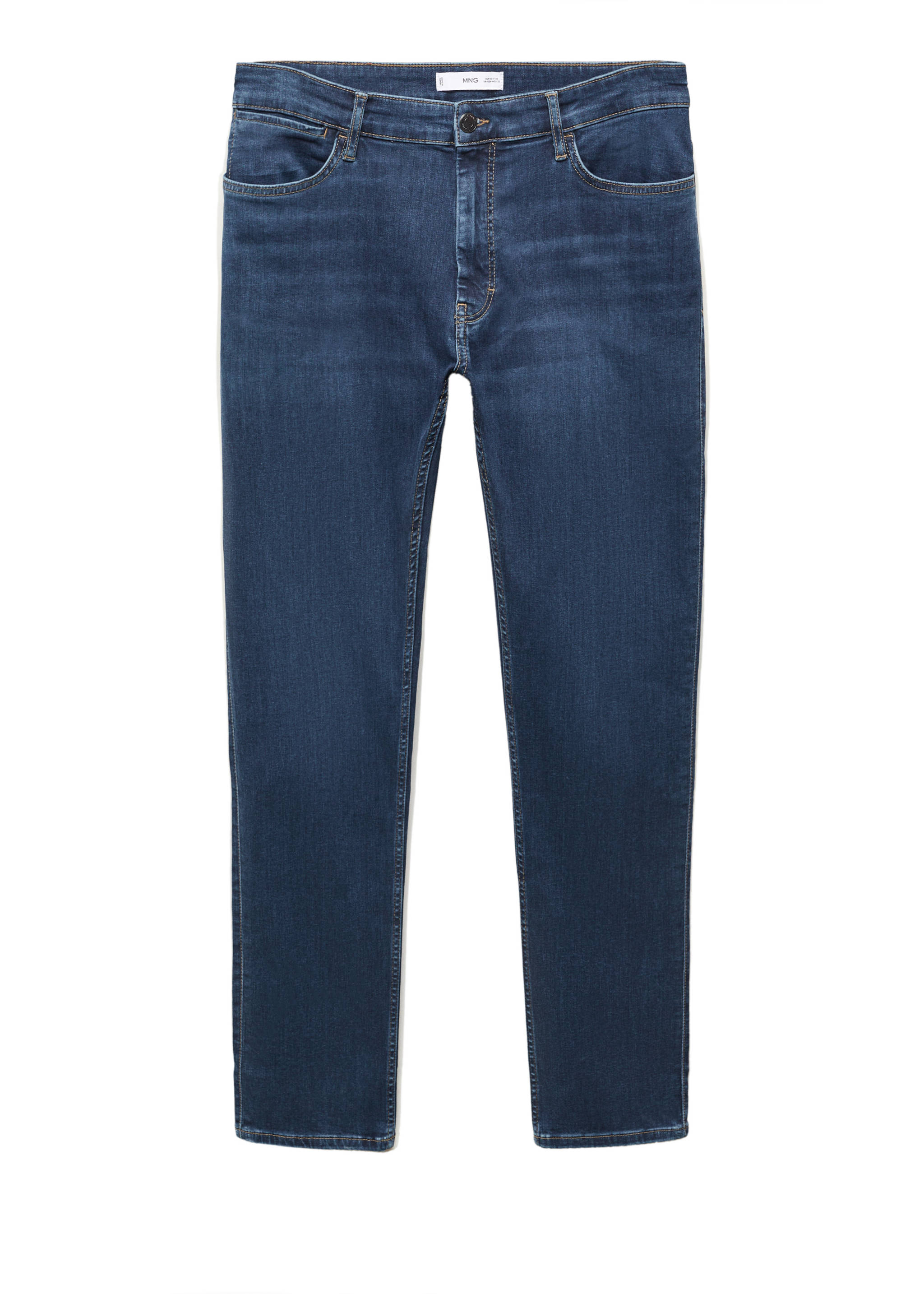 Slim fit Ultra Soft Touch Patrick jeans - Details of the article 9, Dark Blue. Ref: 67082919-00.