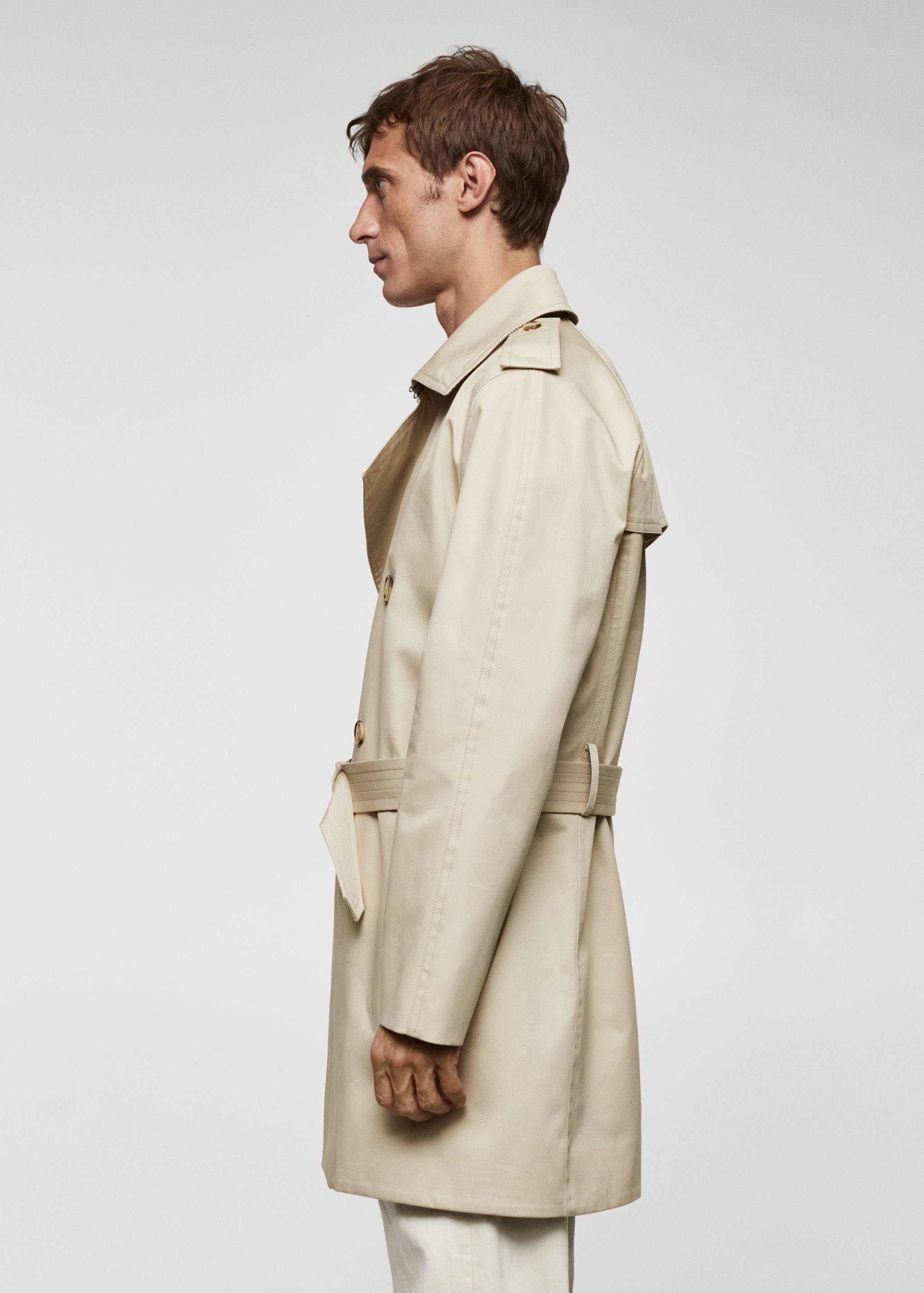 Classic water-repellent trench coat - Details of the article 2