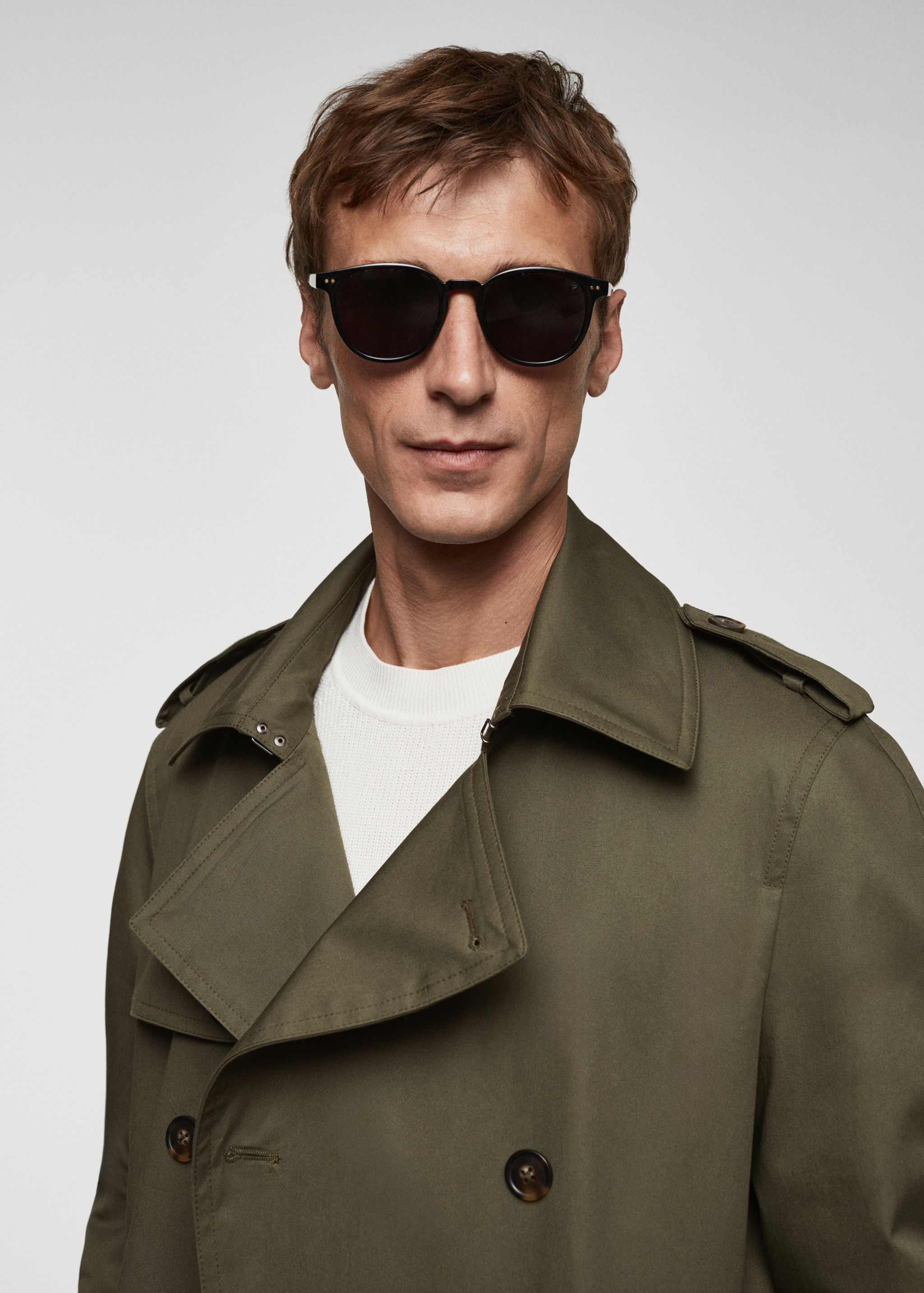 Klassischer wasserabweisender Trenchcoat - Detail des Artikels 1