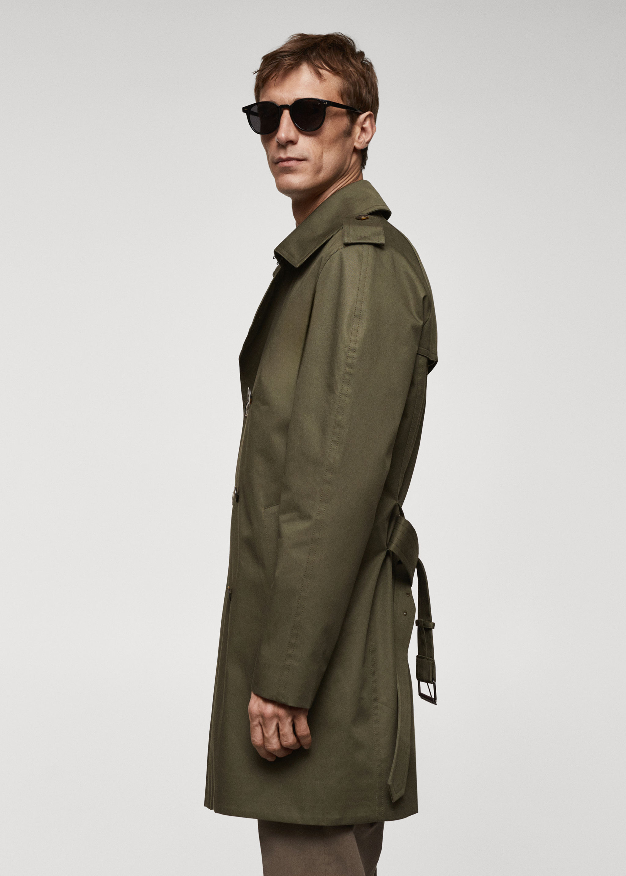 Klassischer wasserabweisender Trenchcoat - Detail des Artikels 2