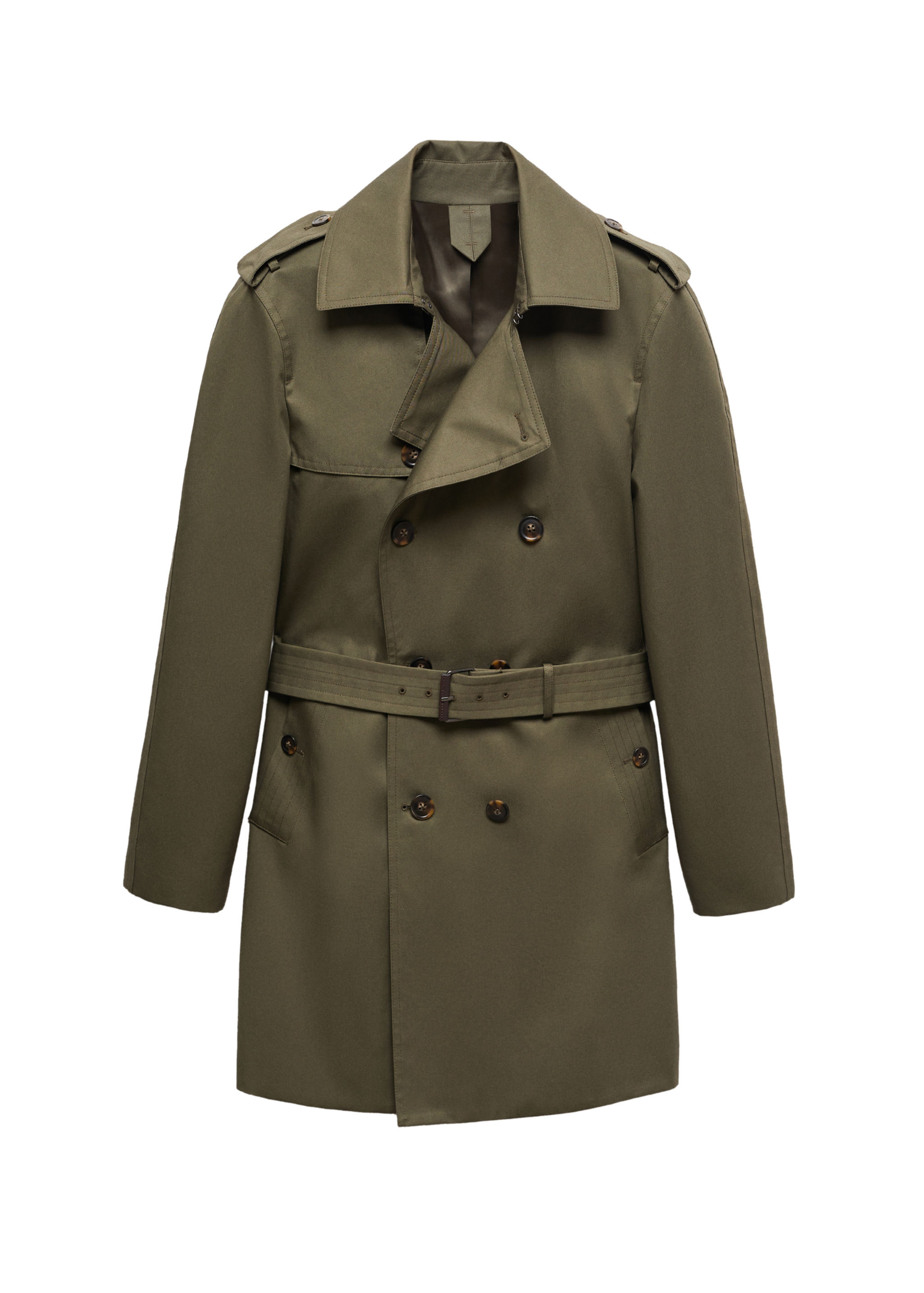 Klassischer wasserabweisender Trenchcoat - Detail des Artikels 9