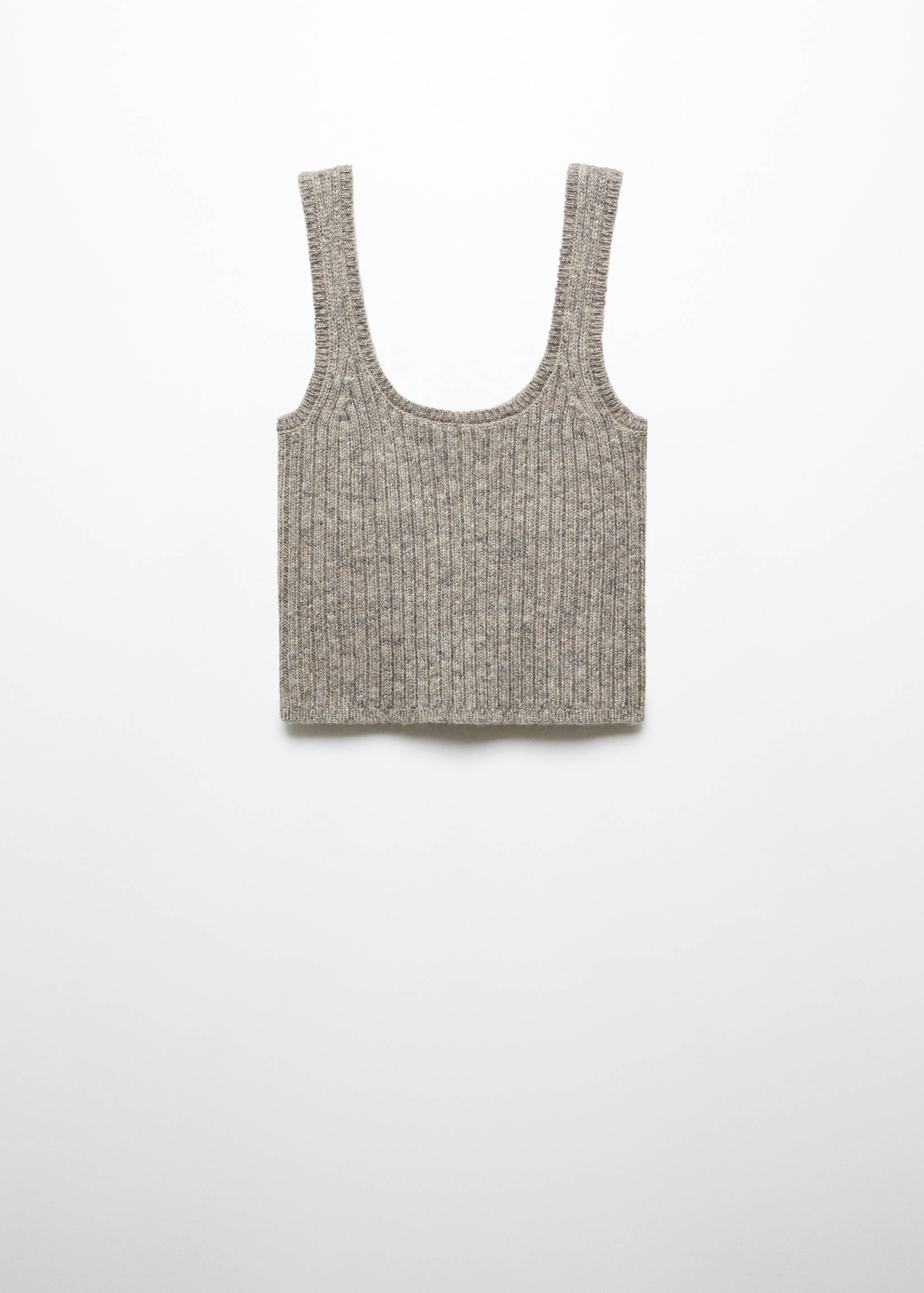 Ribbed strap top - Article without model