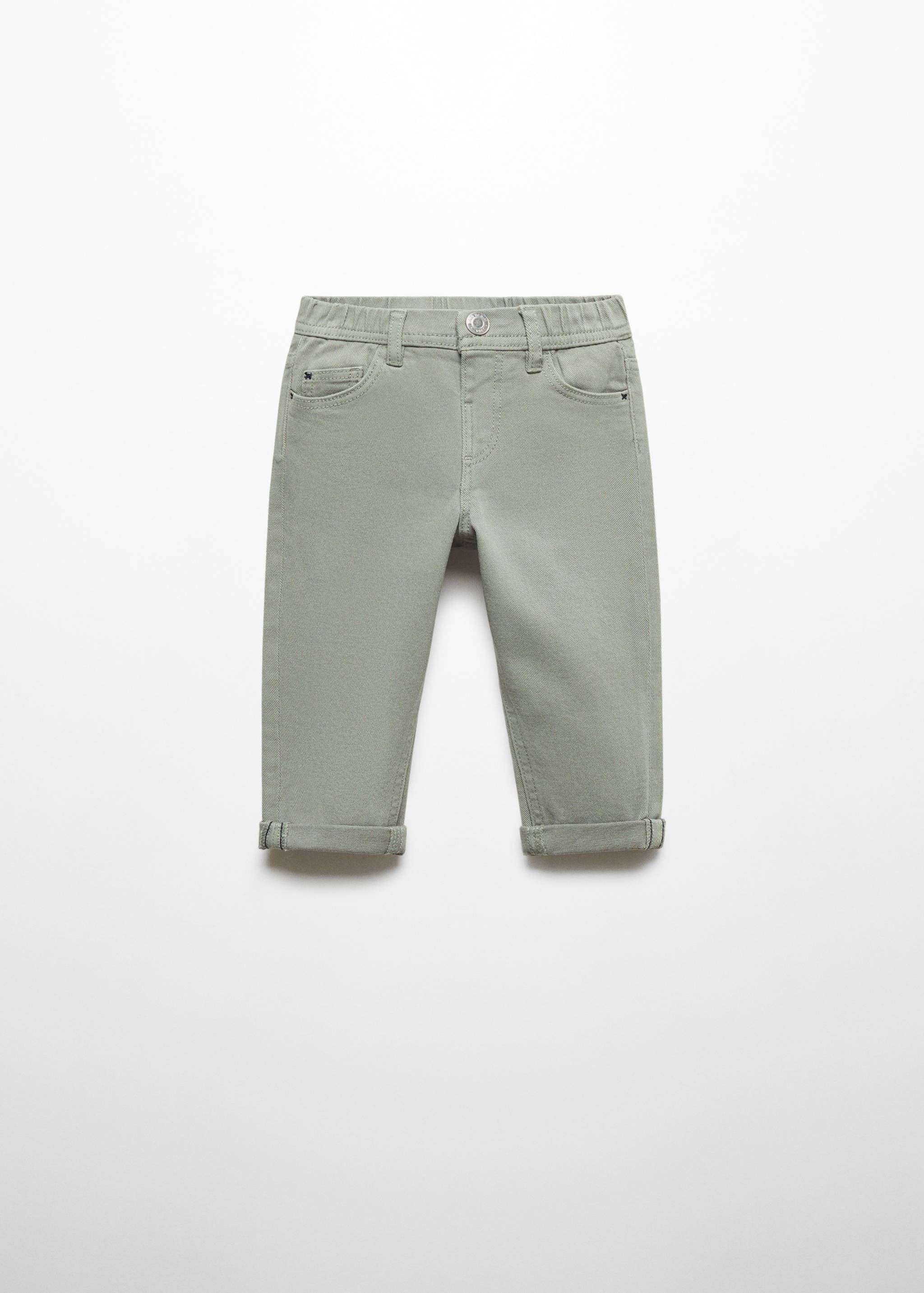 Pantalons barreja cotó elàstic - Article sense model