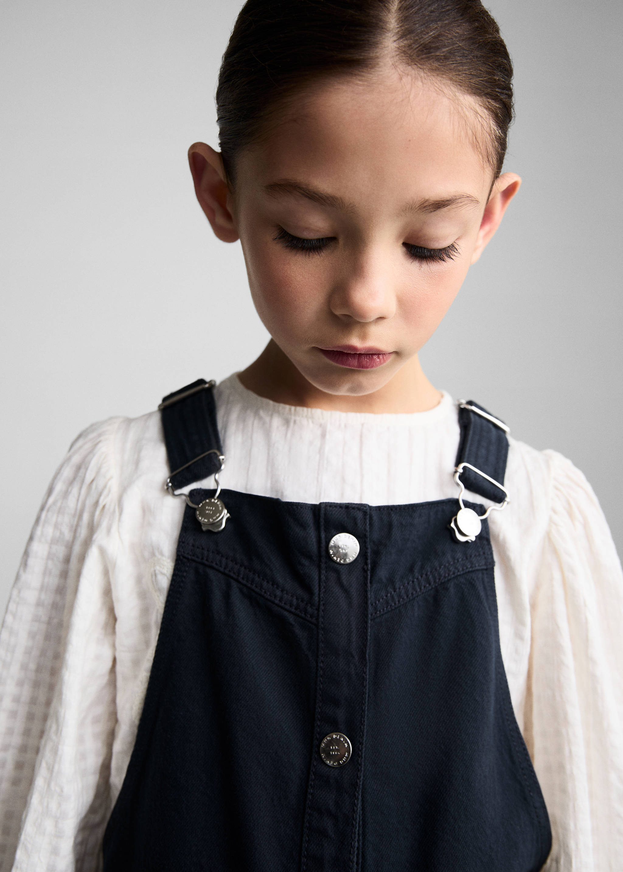 Φόρεμα σαλοπέτα κουμπιά - Λεπτομέρεια του προϊόντος 1