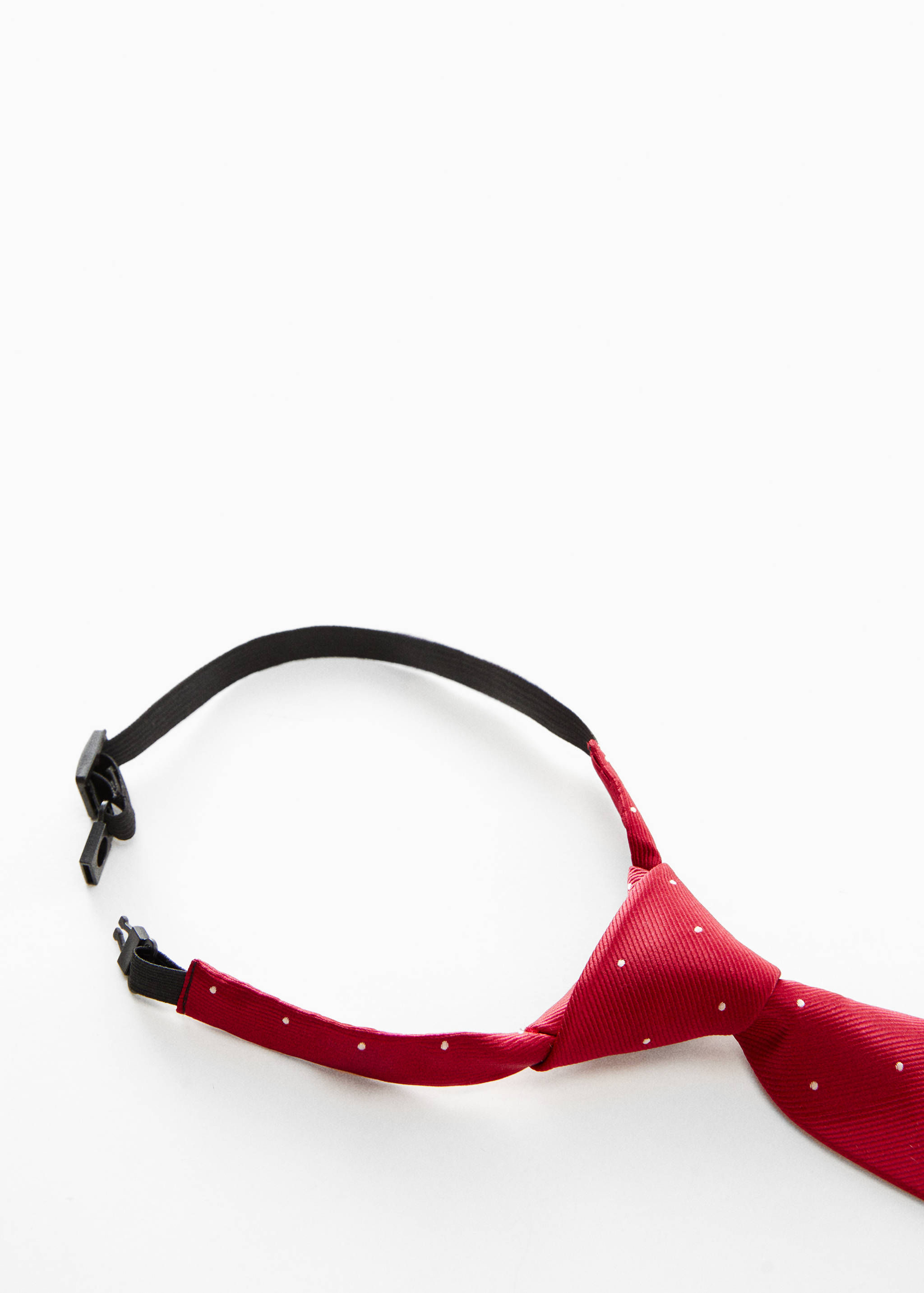 Tie with polka-dot print - Medium plane