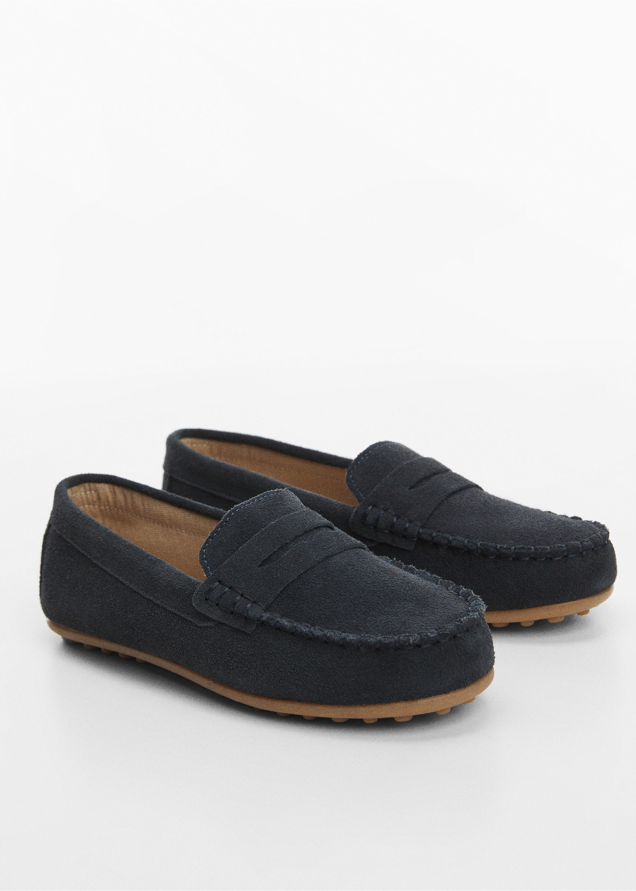 Chaussures bateau cuir - Plan moyen