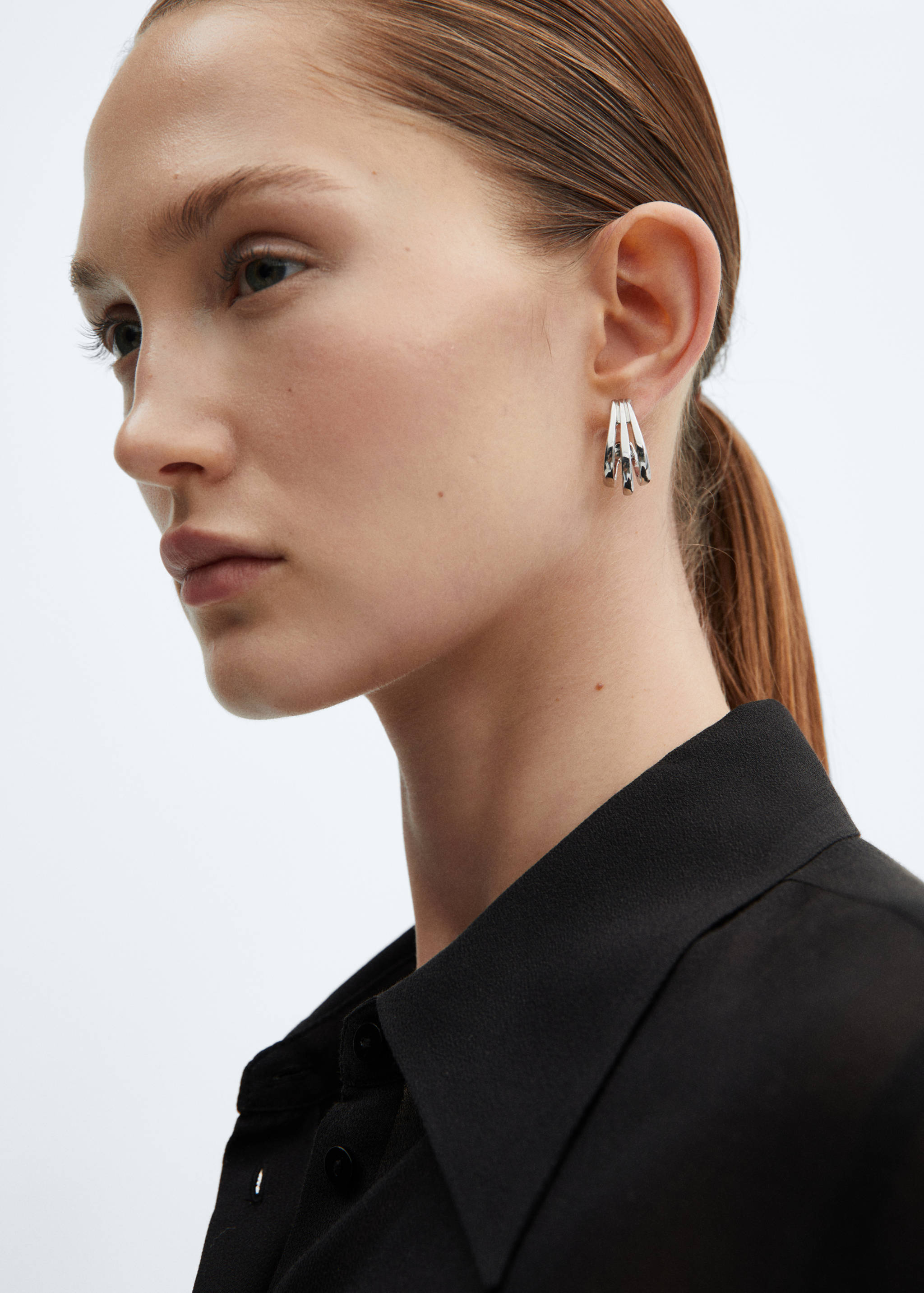 Soepelvallende blouse met knopen - Detail van het artikel 1