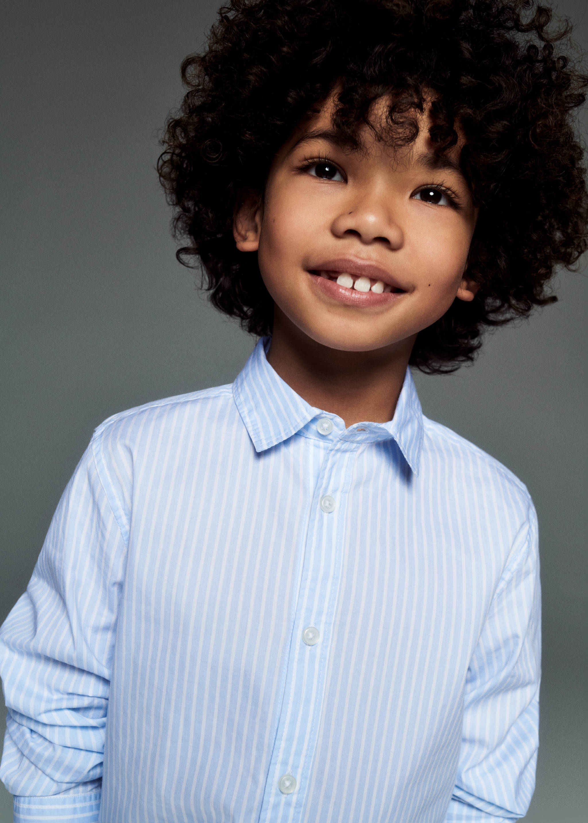 Regular-fit striped shirt - Details of the article 5