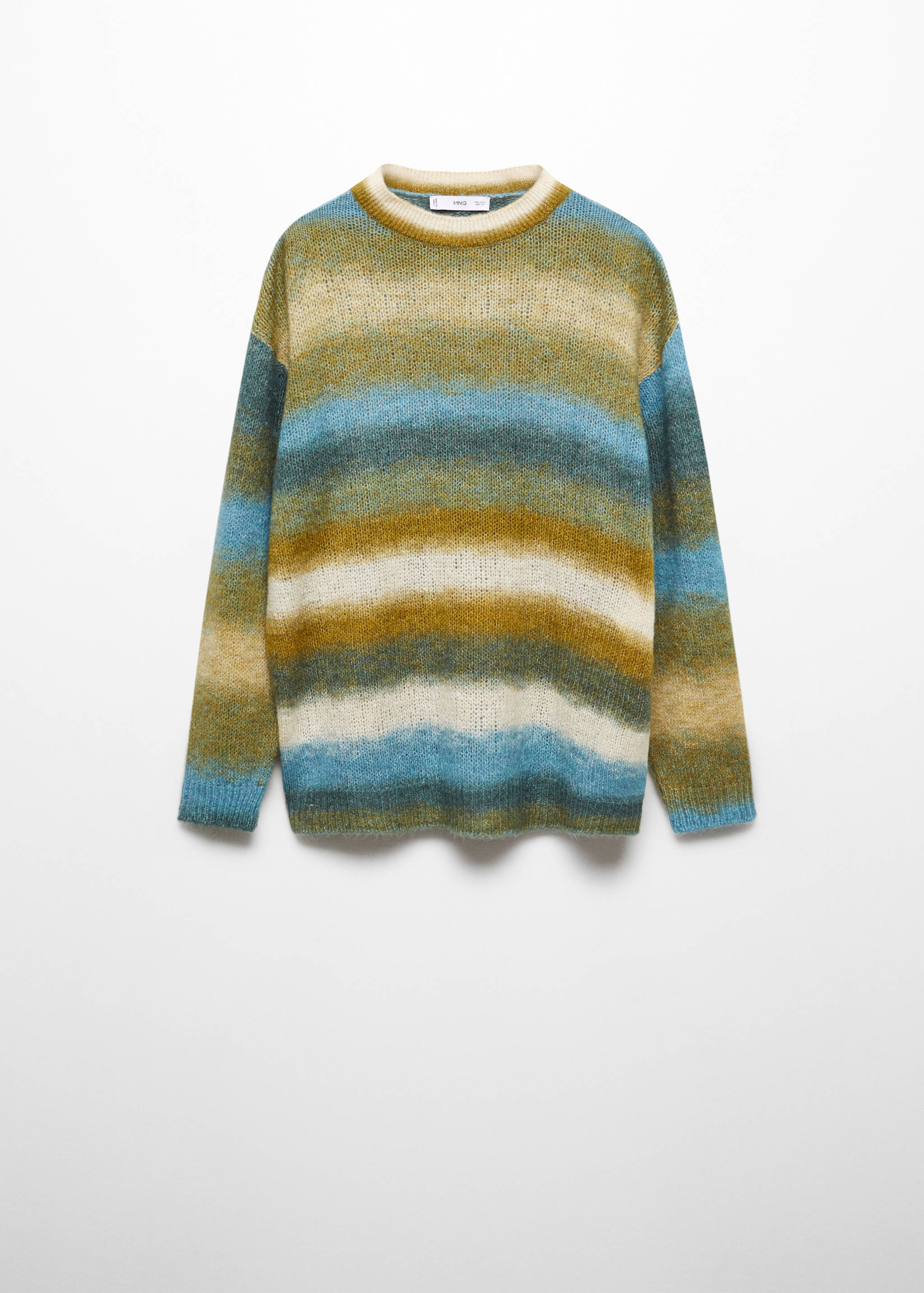 Stickad tröja degradé - Artikel utan modell